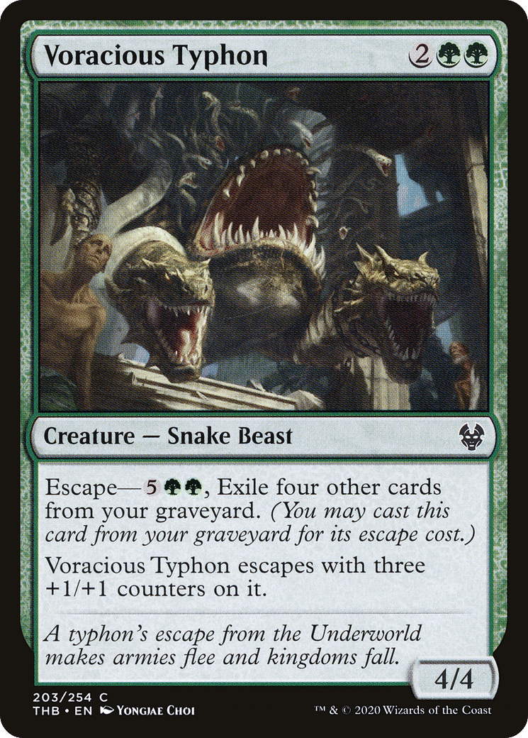 Voracious Typhon — Theros Beyond Death — Magic: The Gathering