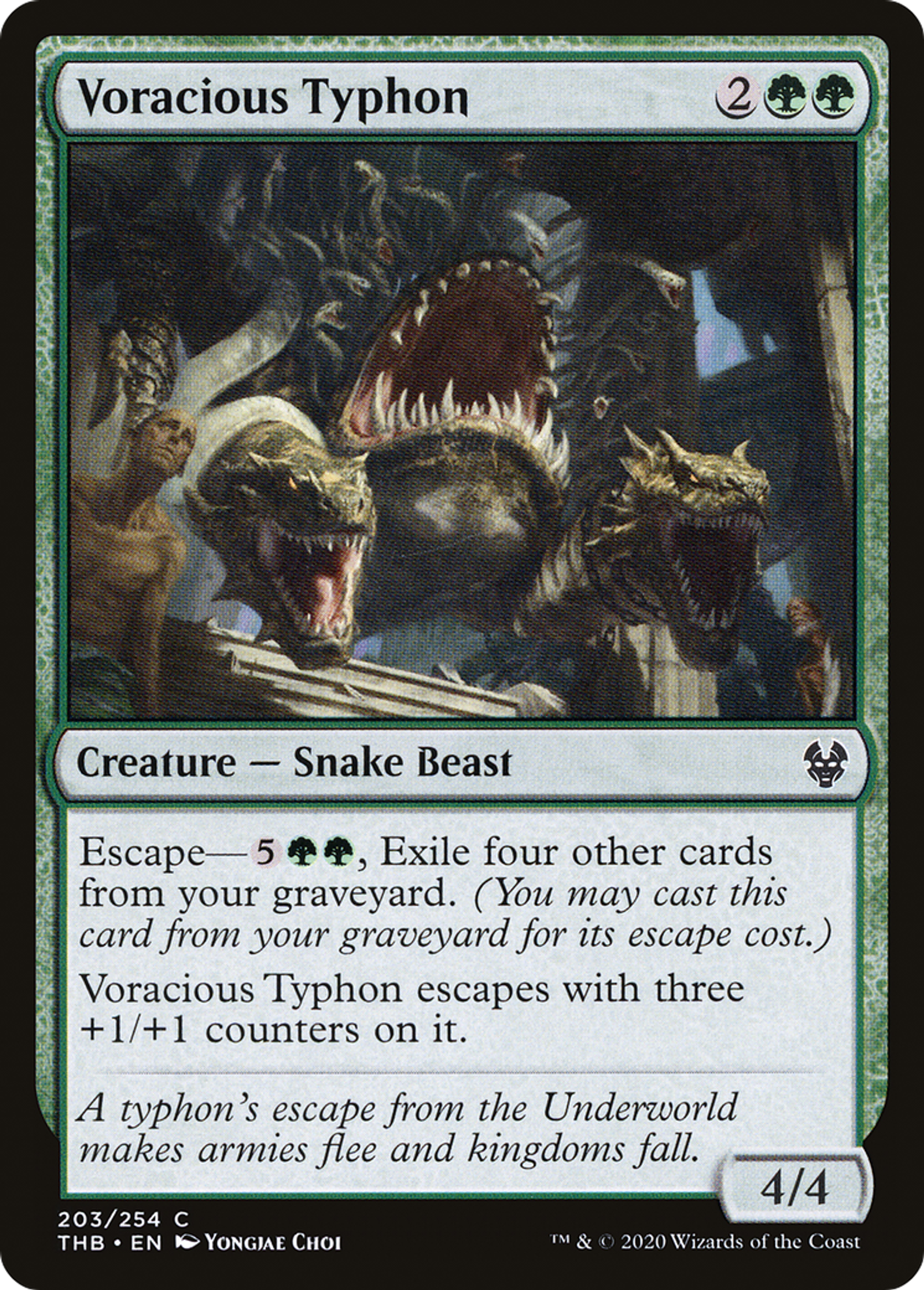 Typhon vorace — Theros Beyond Death — Magic: The Gathering
