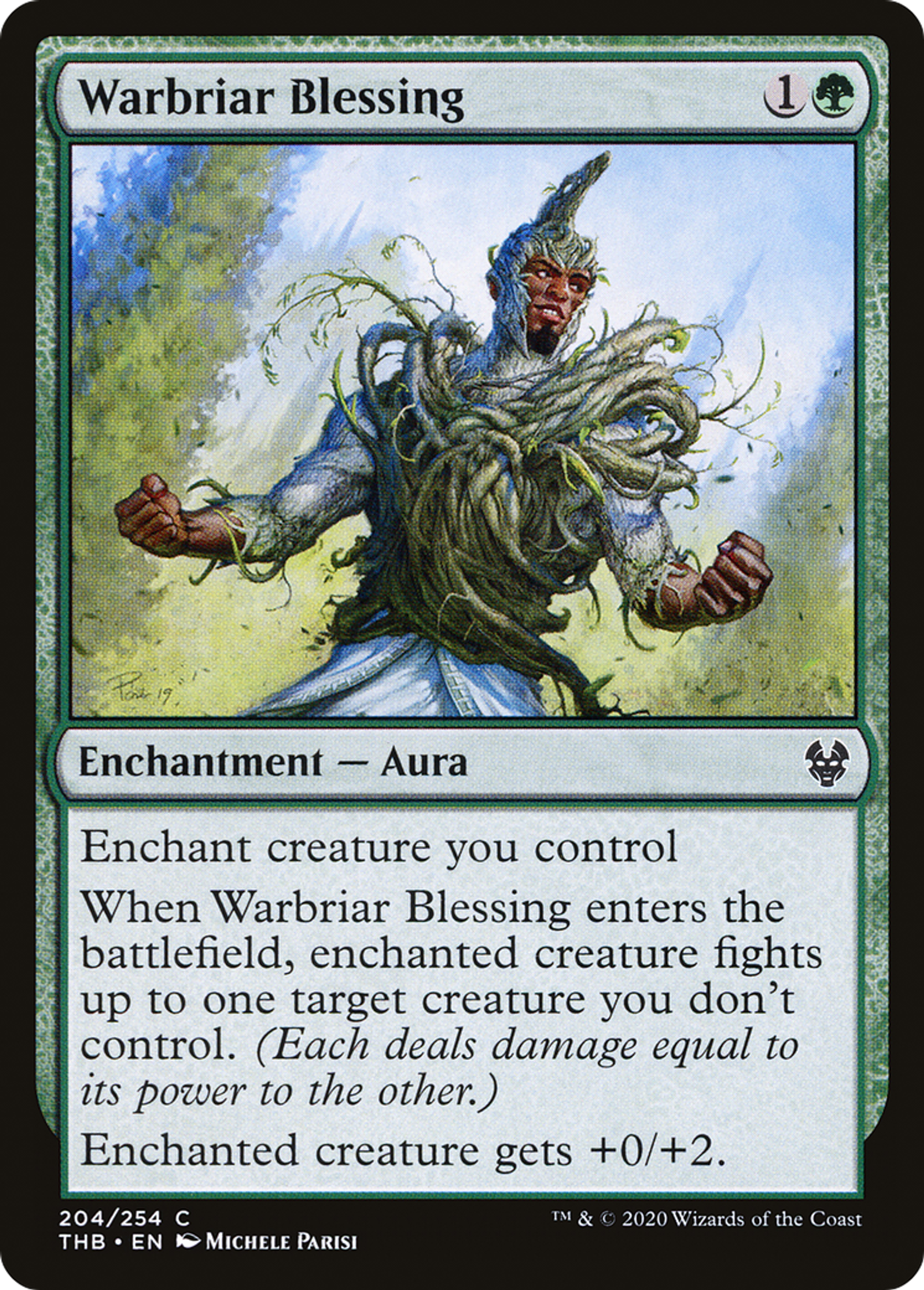 Bénédiction de la bruyère de guerre — Theros Beyond Death — Magic: The Gathering