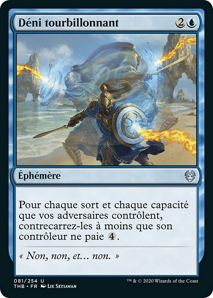 Déni tourbillonnant — Theros Beyond Death — Magic: The Gathering