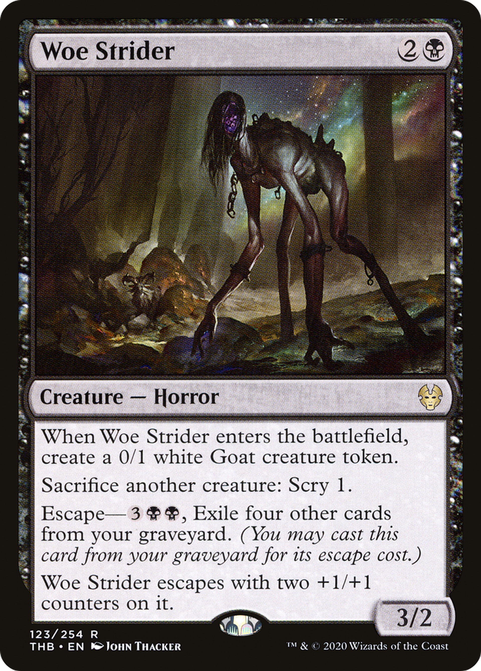 Woe Strider — Theros Beyond Death — Magic: The Gathering