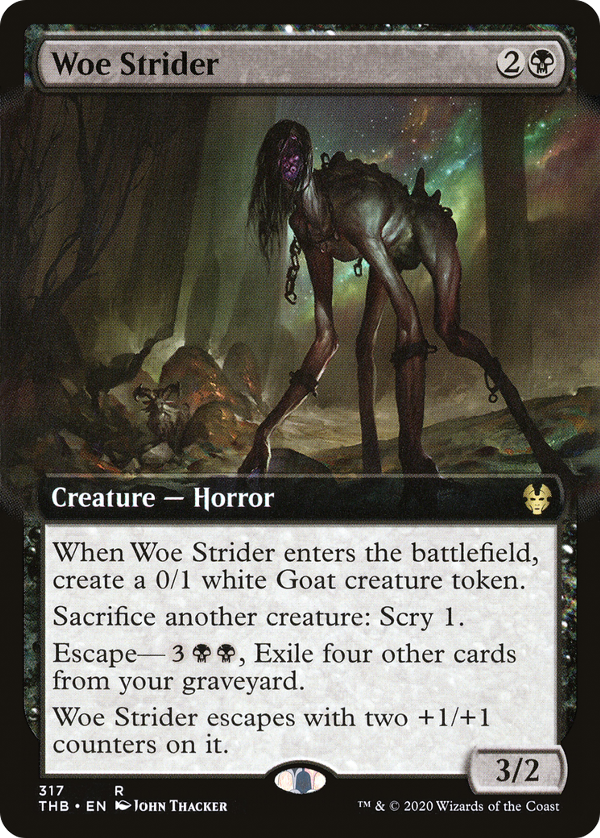 Woe Strider — Theros Beyond Death — Magic: The Gathering