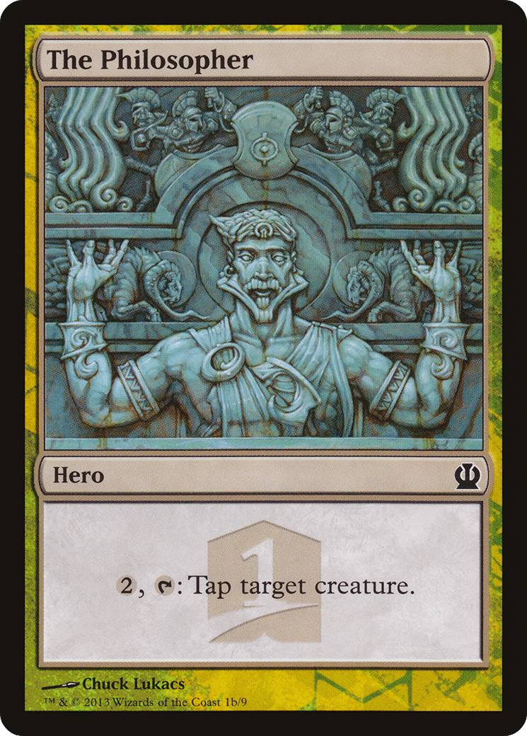 The Philosopher — Theros Hero's Path — Magic: The Gathering