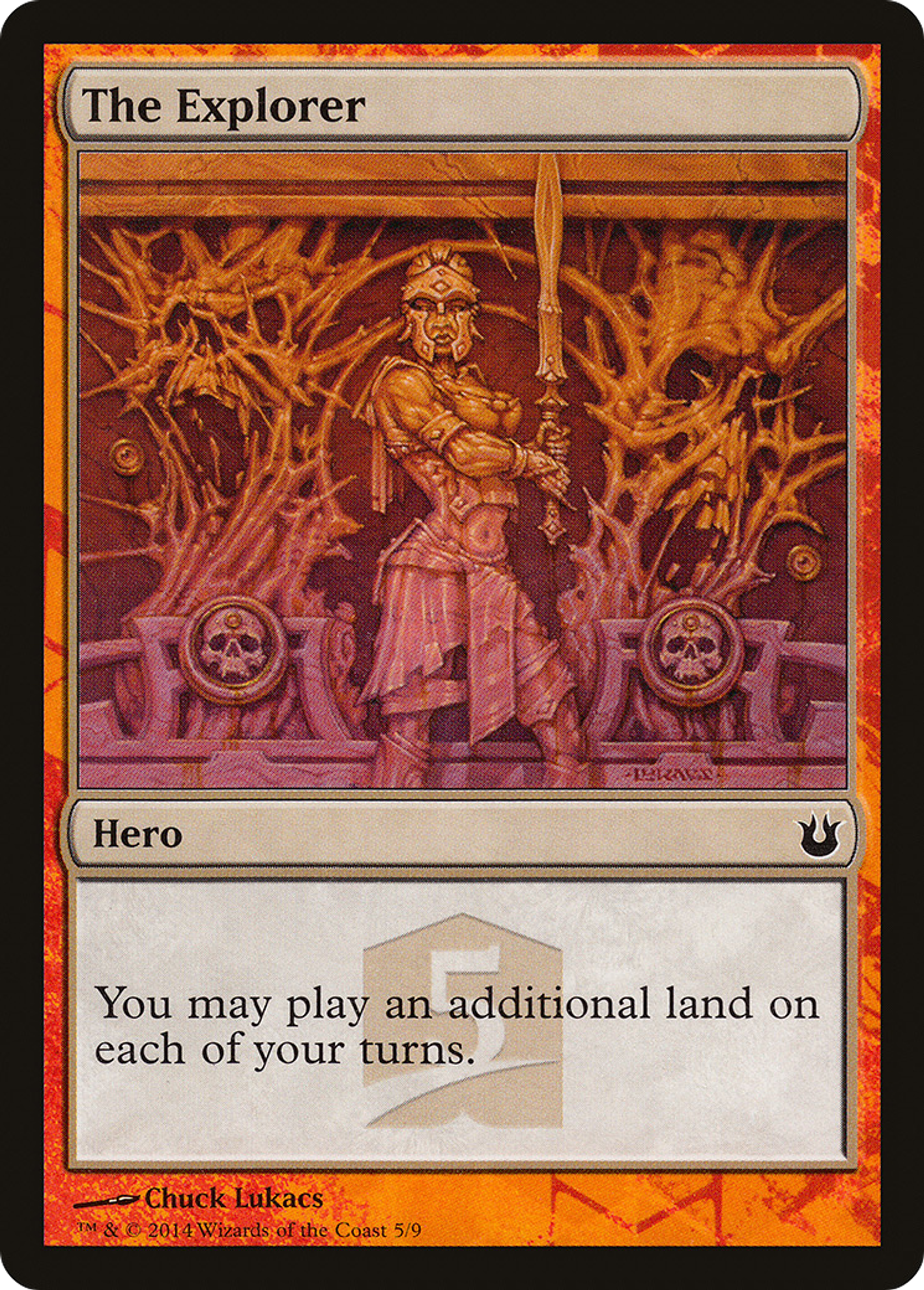 The Explorer — Born of the Gods Hero's Path — Magic: The Gathering