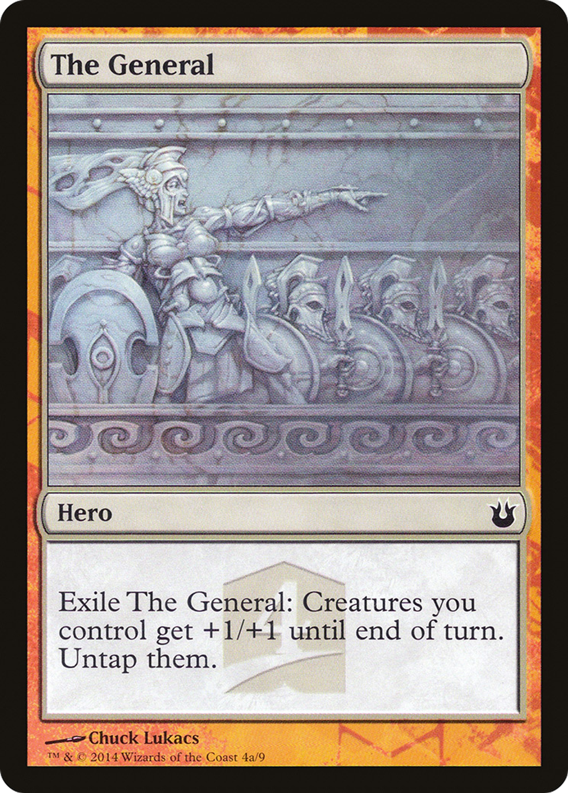 The General — Born of the Gods Hero's Path — Magic: The Gathering