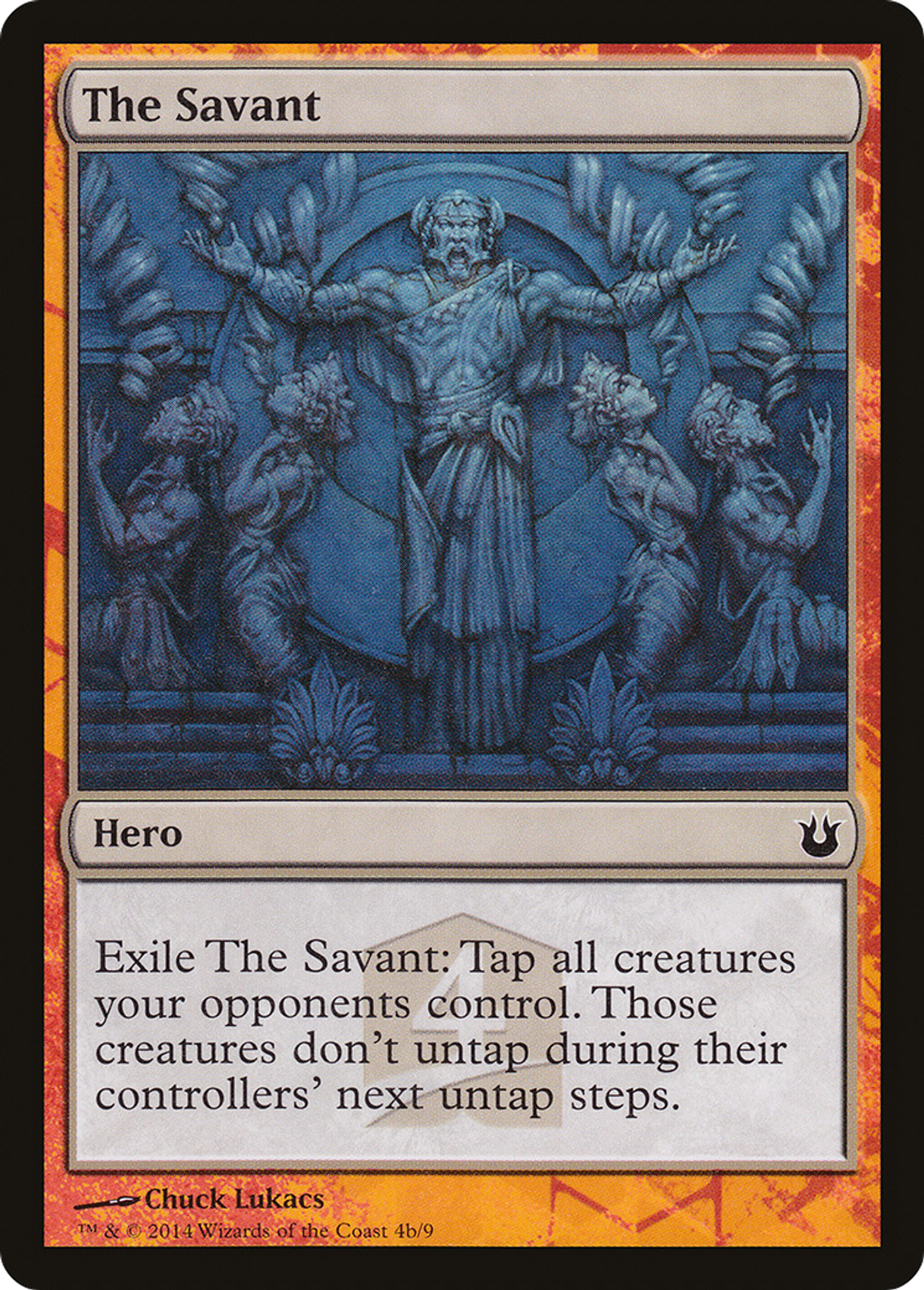 The Savant — Born of the Gods Hero's Path — Magic: The Gathering
