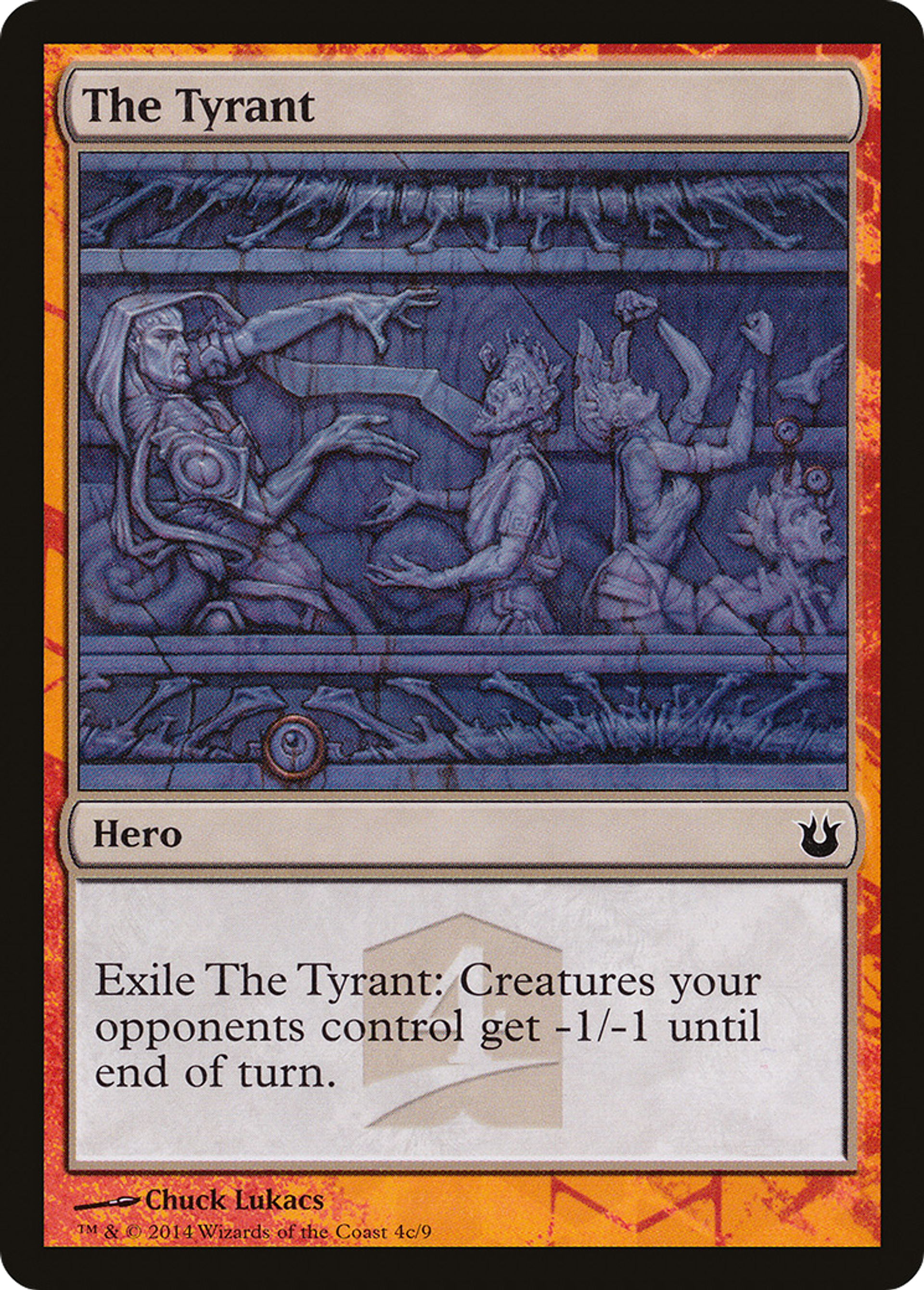 The Tyrant — Born of the Gods Hero's Path — Magic: The Gathering