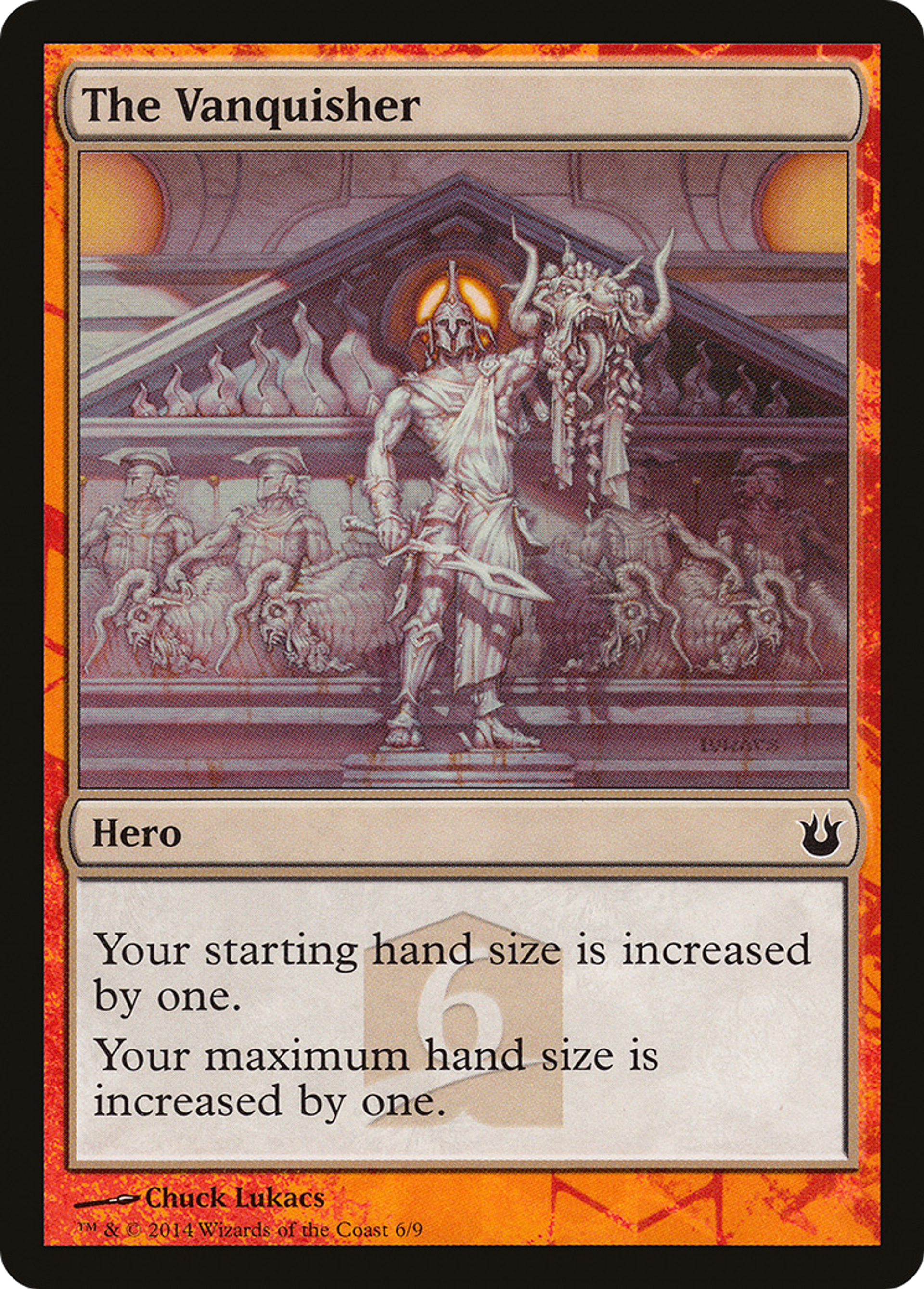 The Vanquisher — Born of the Gods Hero's Path — Magic: The Gathering