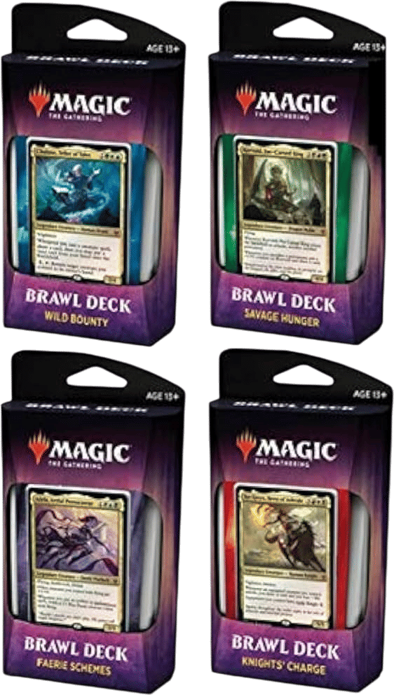 Display de Brawl Decks Le trône d'Eldraine — Throne of Eldraine — Magic: The Gathering
