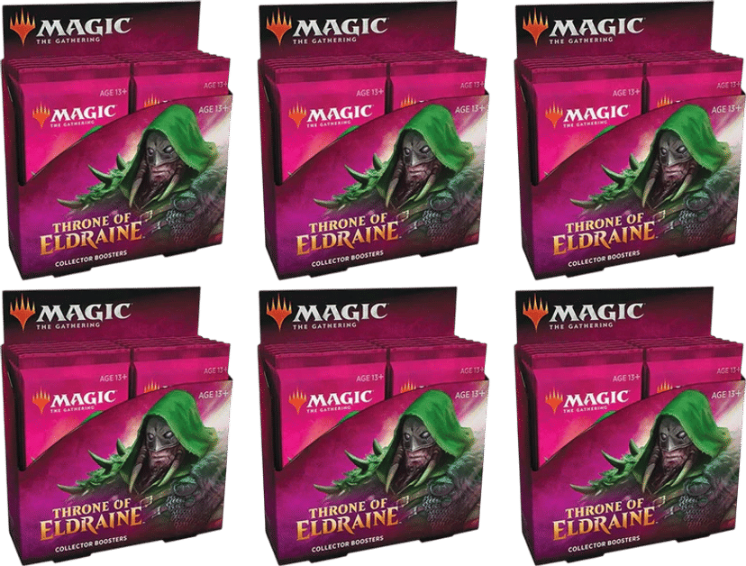Carton de boîtes de boosters Collector Throne of Eldraine from Throne of Eldraine - Magic: The Gathering