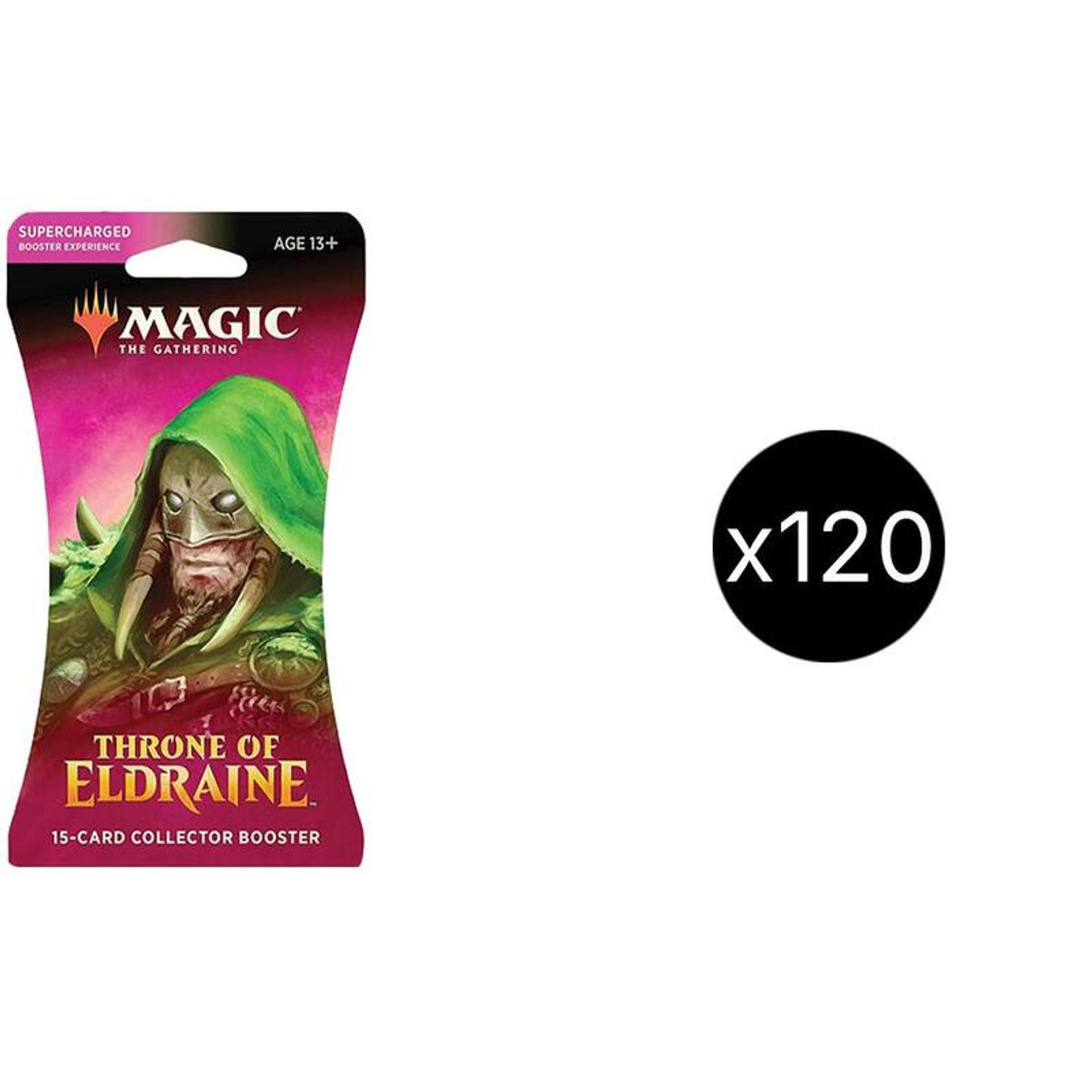 Throne of Eldraine Collector Booster Hanger Pack Case — Throne of Eldraine — Magic: The Gathering