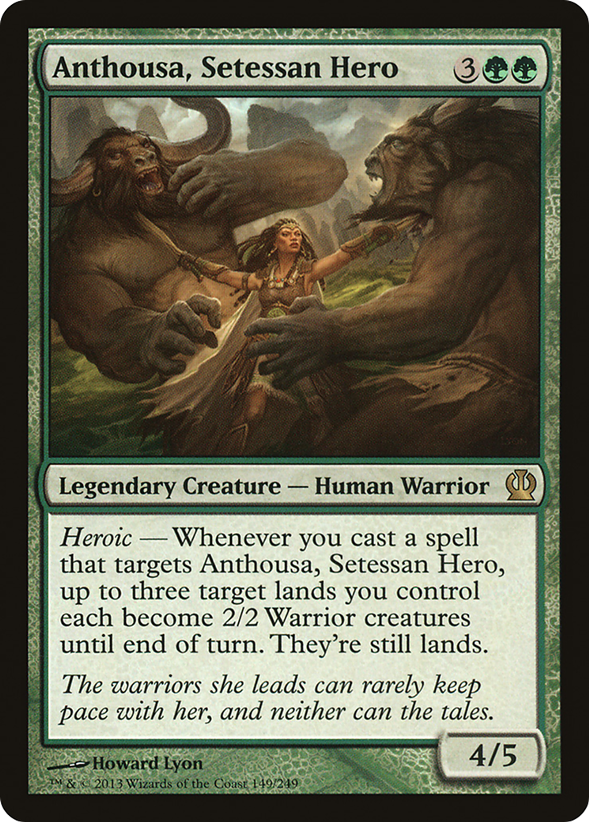 Anthousa, Setessan Hero — Theros — Magic: The Gathering