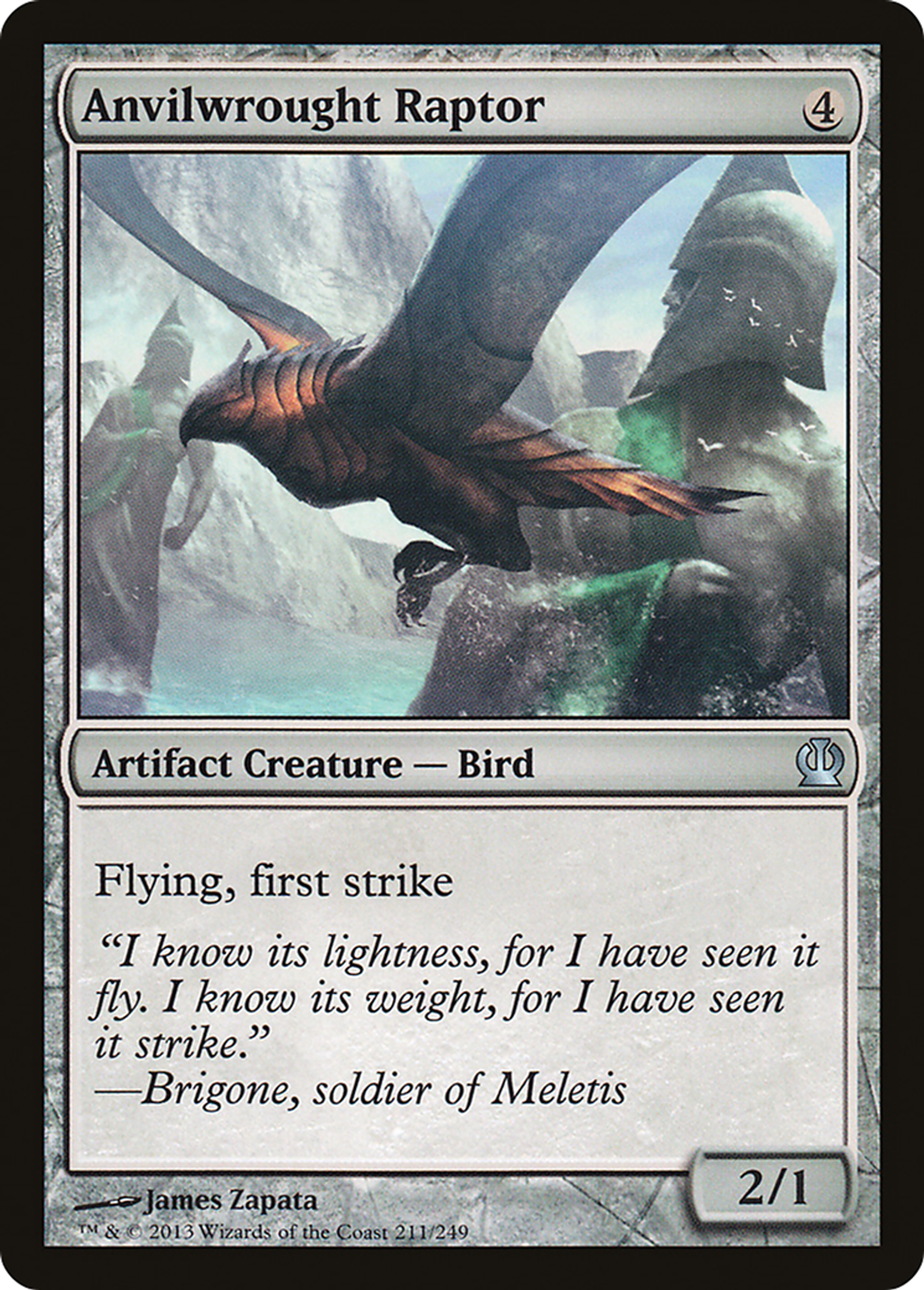 Anvilwrought Raptor — Theros — Magic: The Gathering