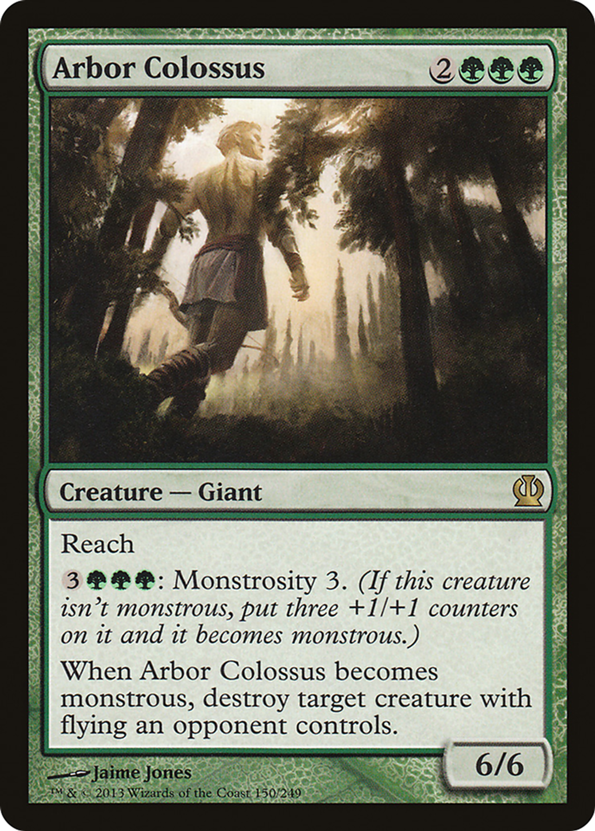Arbor Colossus — Theros — Magic: The Gathering