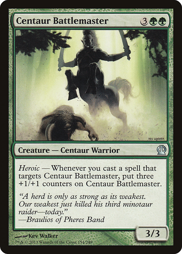 Centaur Battlemaster — Theros — Magic: The Gathering