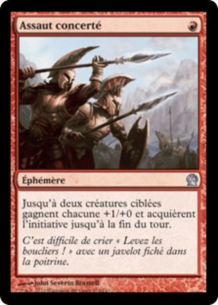 Assaut concerté — Theros — Magic: The Gathering