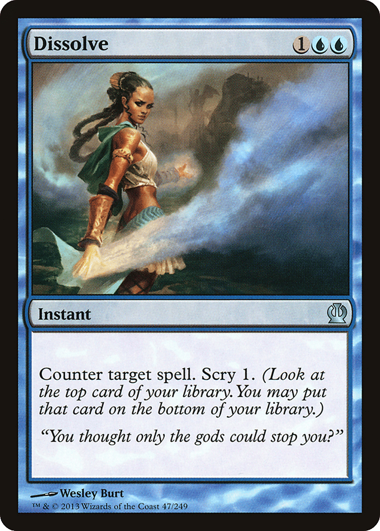 Dissolve — Theros — Magic: The Gathering