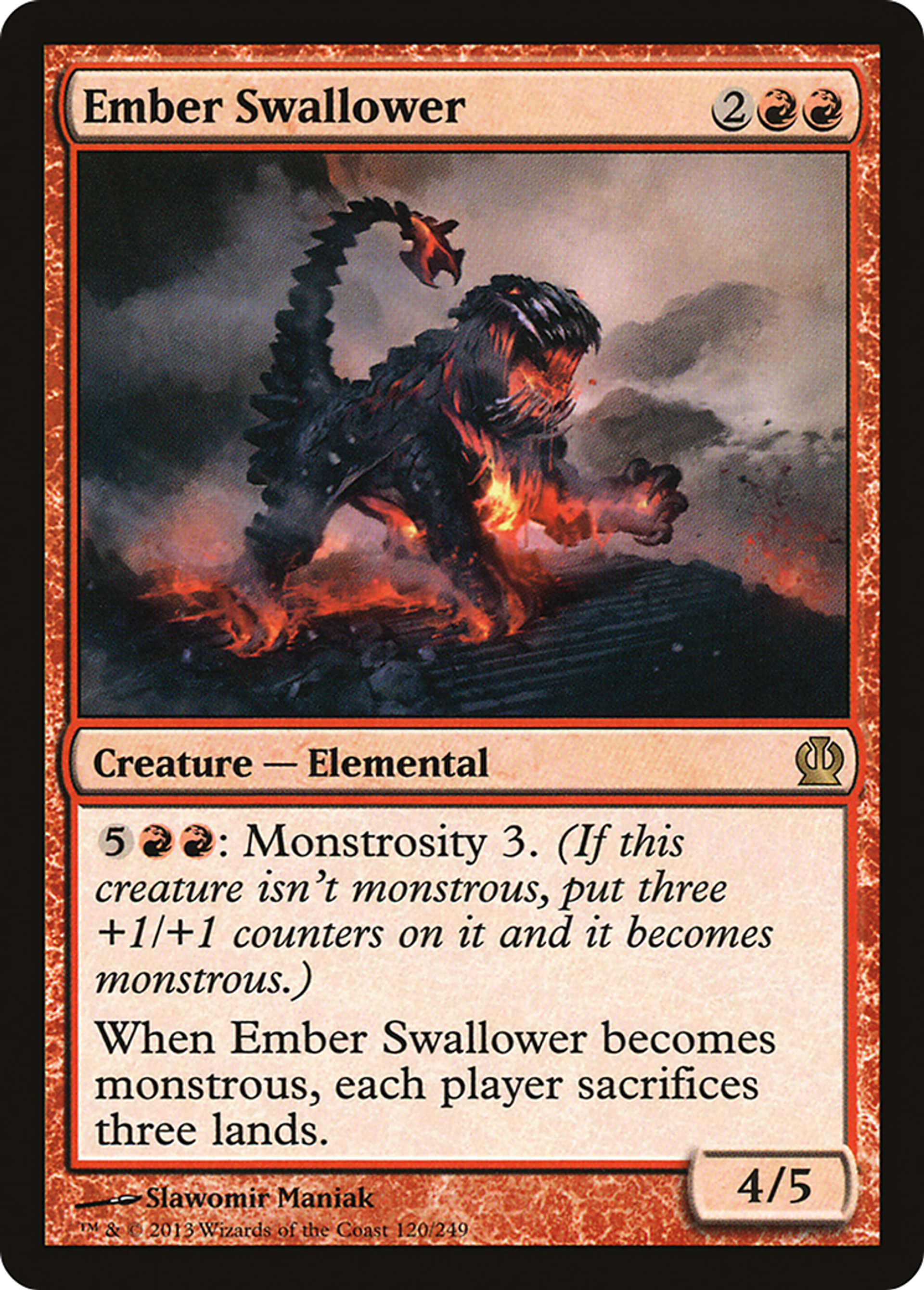 Ember Swallower — Theros — Magic: The Gathering