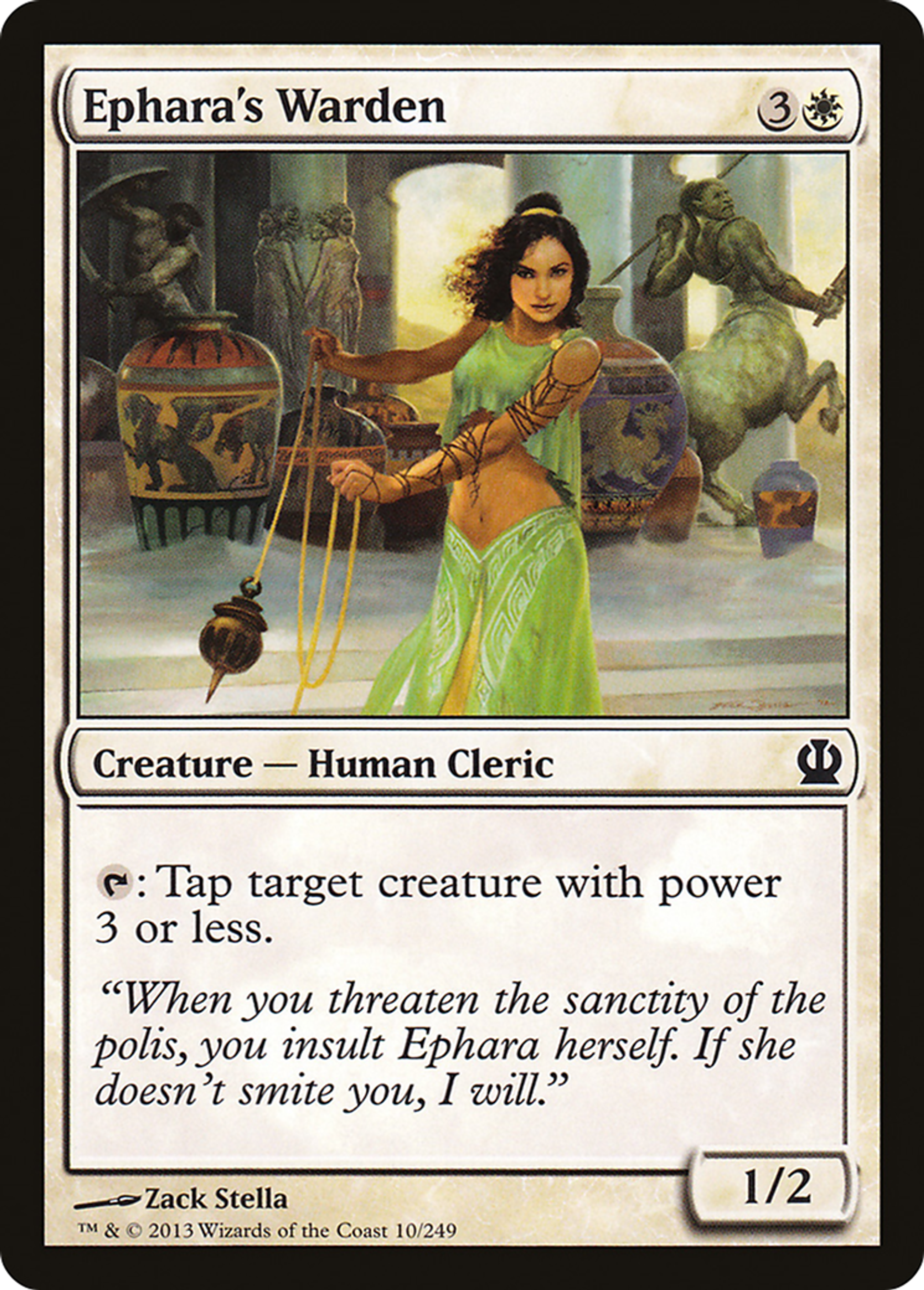 Ephara's Warden — Theros — Magic: The Gathering