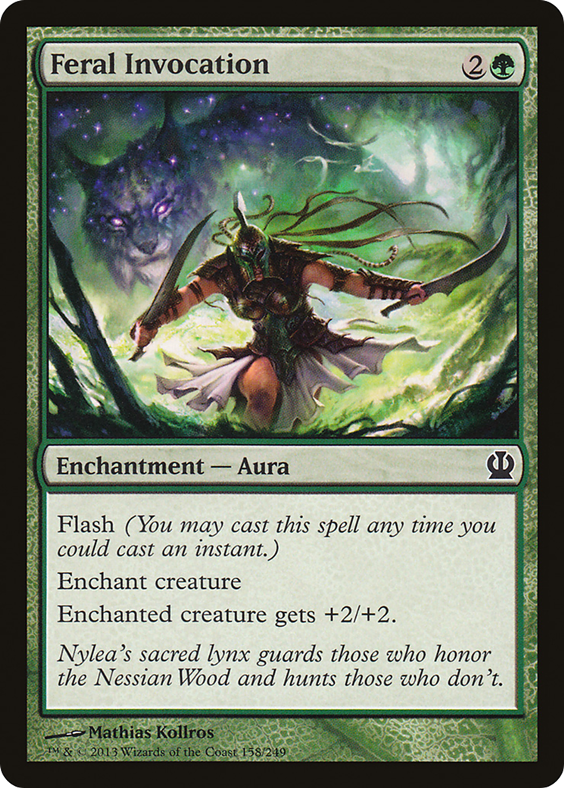 Feral Invocation — Theros — Magic: The Gathering