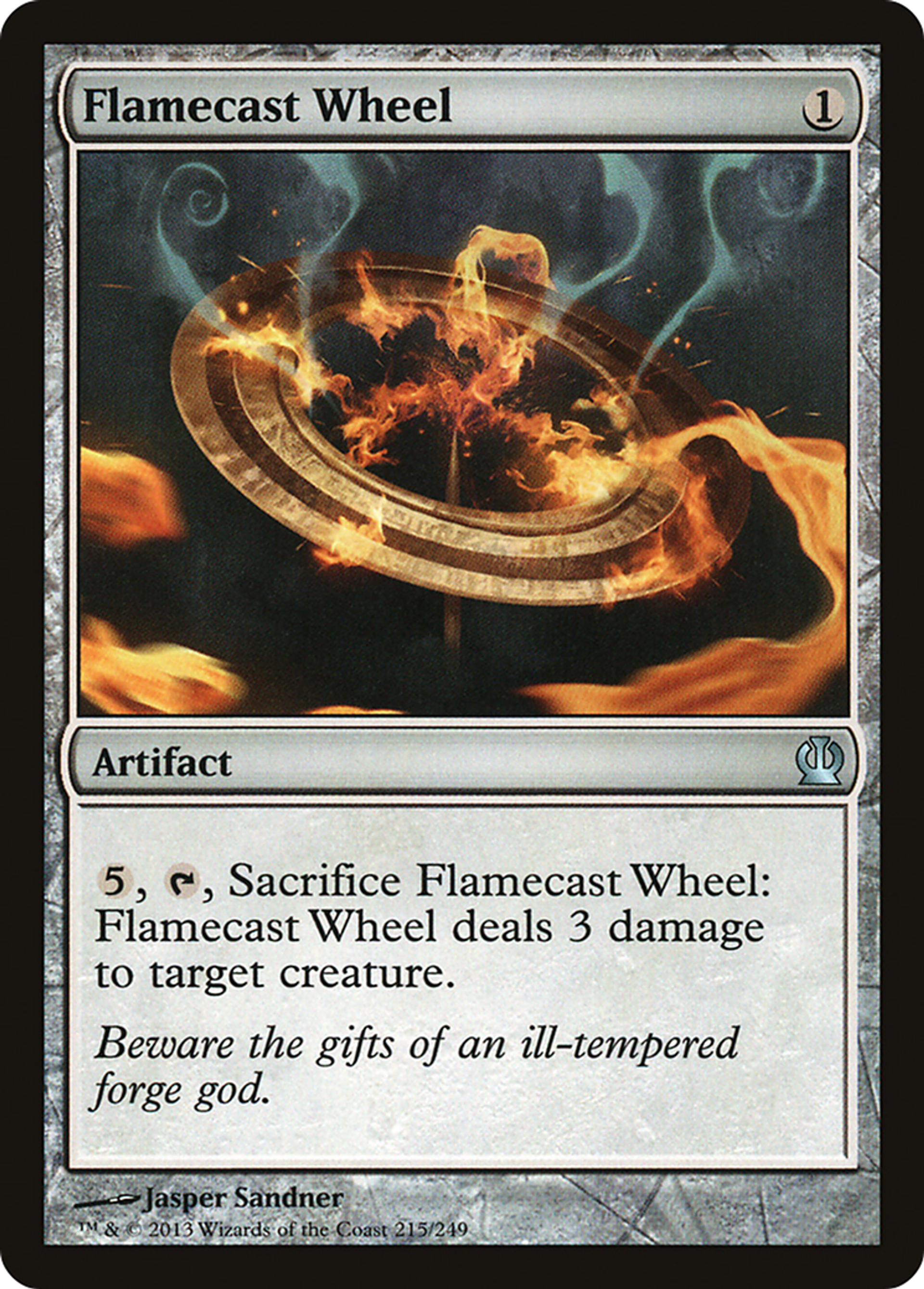Roue en métal coulé — Theros — Magic: The Gathering