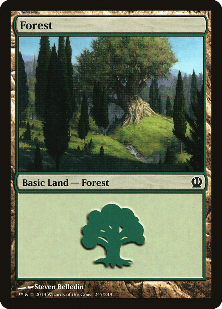 Forest — Theros — Magic: The Gathering
