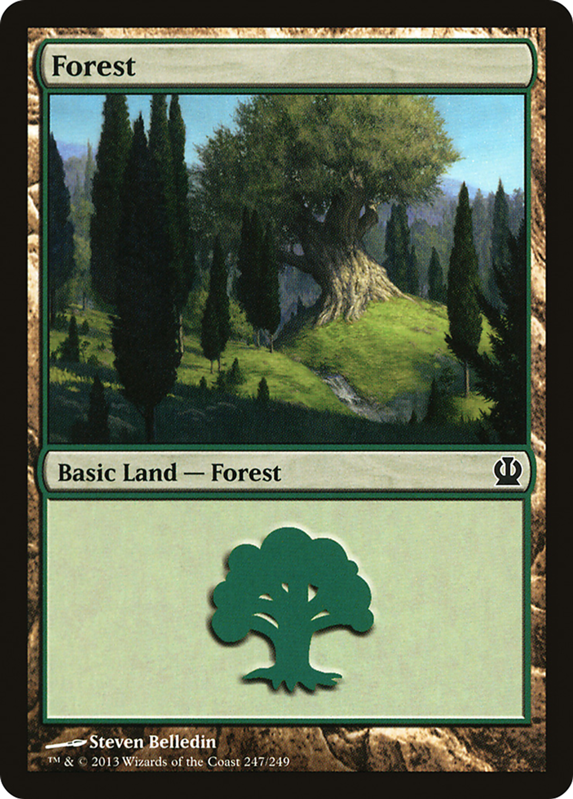Forest — Theros — Magic: The Gathering