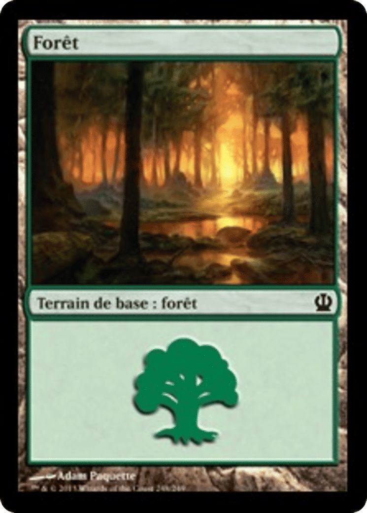 Forêt — Theros — Magic: The Gathering