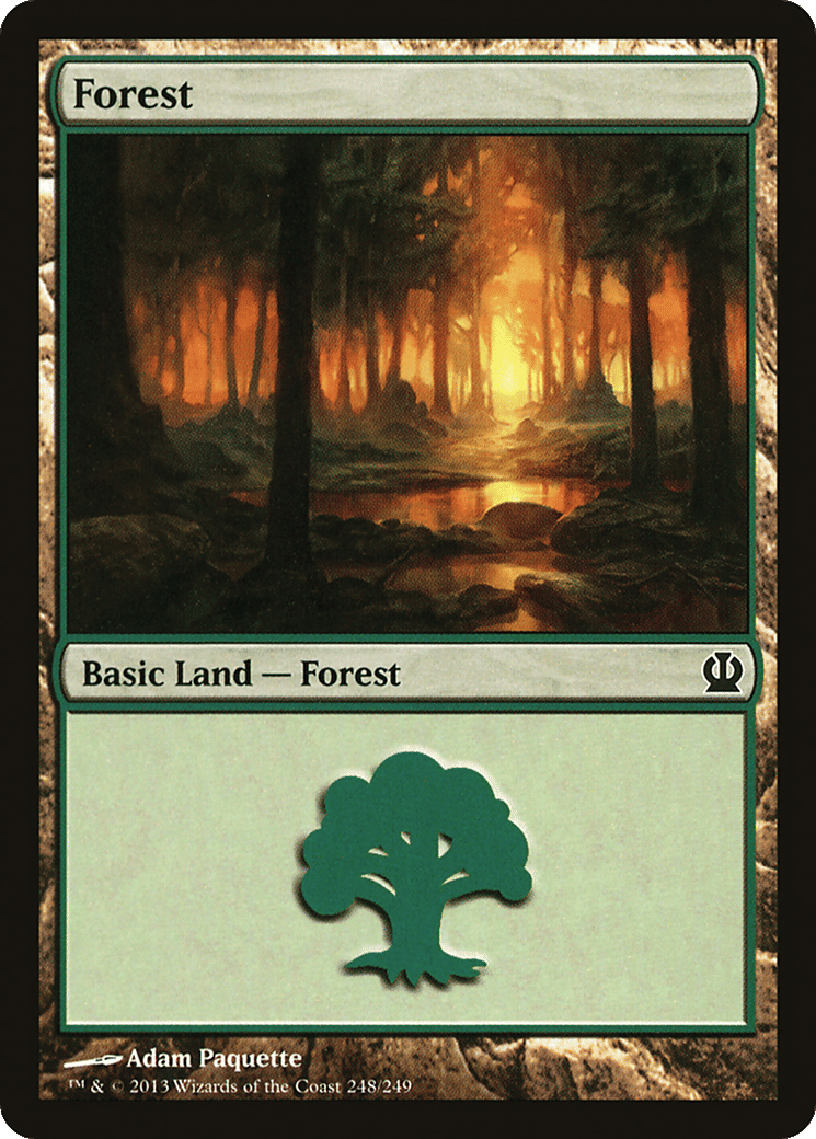 Forest — Theros — Magic: The Gathering
