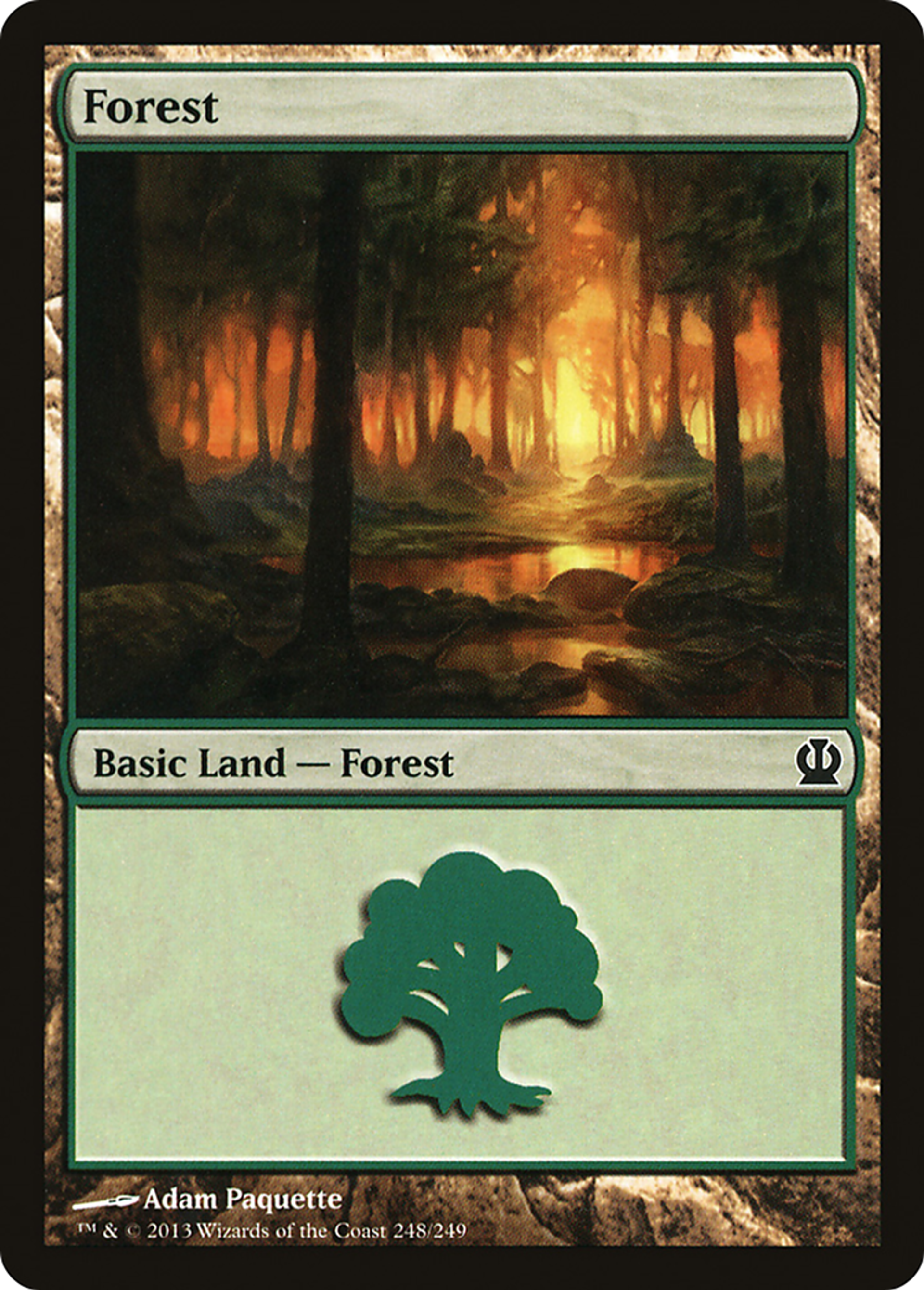 Forest — Theros — Magic: The Gathering