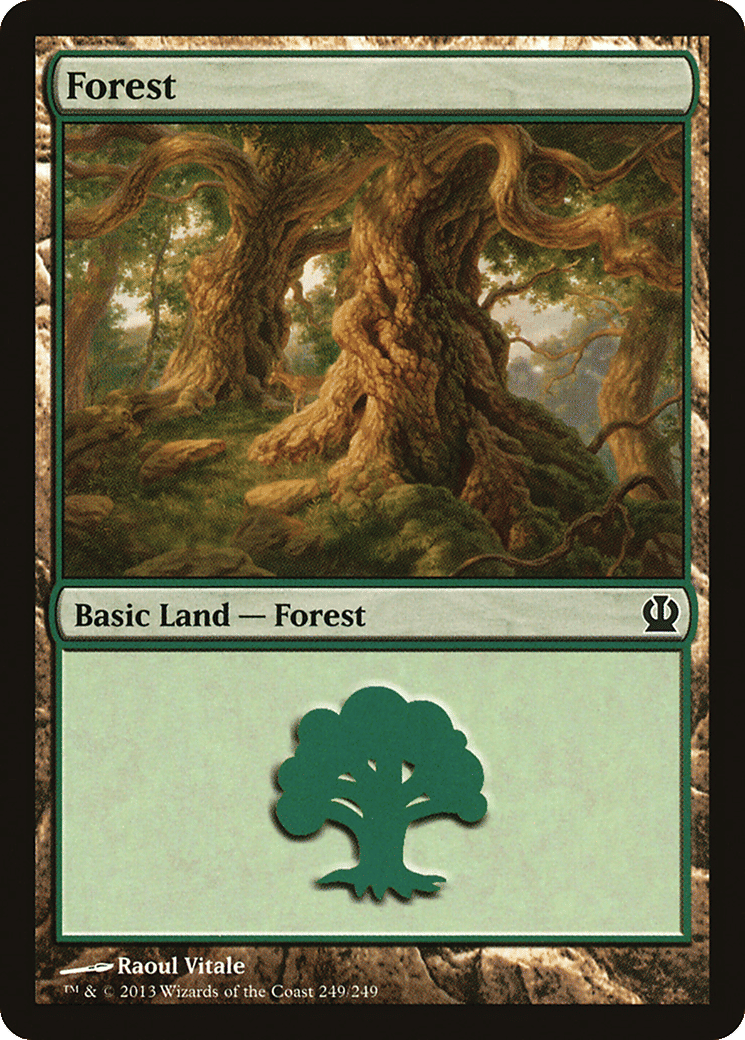 Forest — Theros — Magic: The Gathering