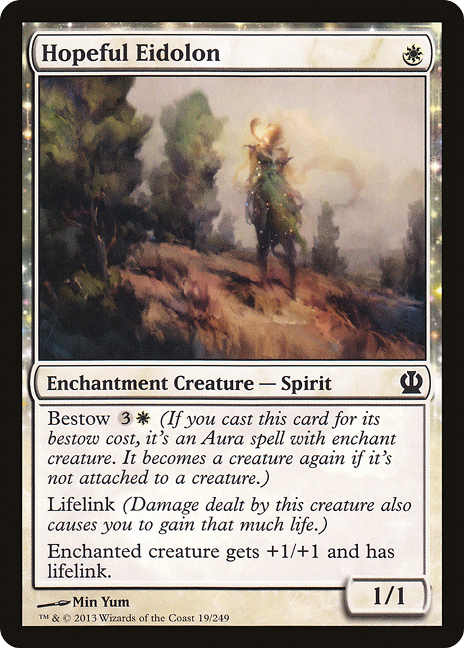 Hopeful Eidolon — Theros — Magic: The Gathering