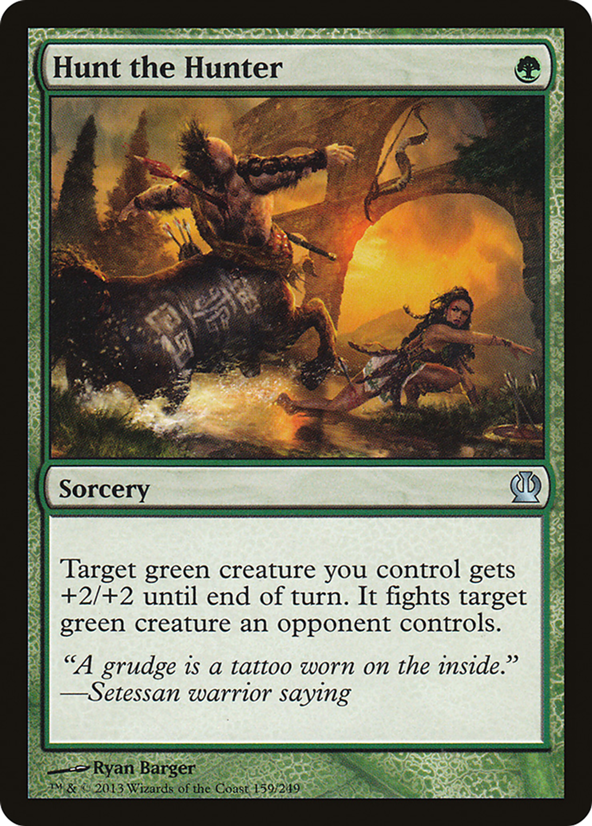 Hunt the Hunter — Theros — Magic: The Gathering
