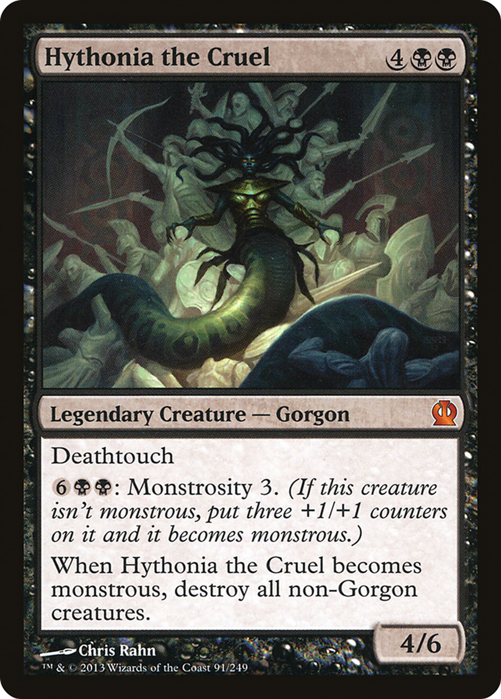 Hythonia the Cruel — Theros — Magic: The Gathering