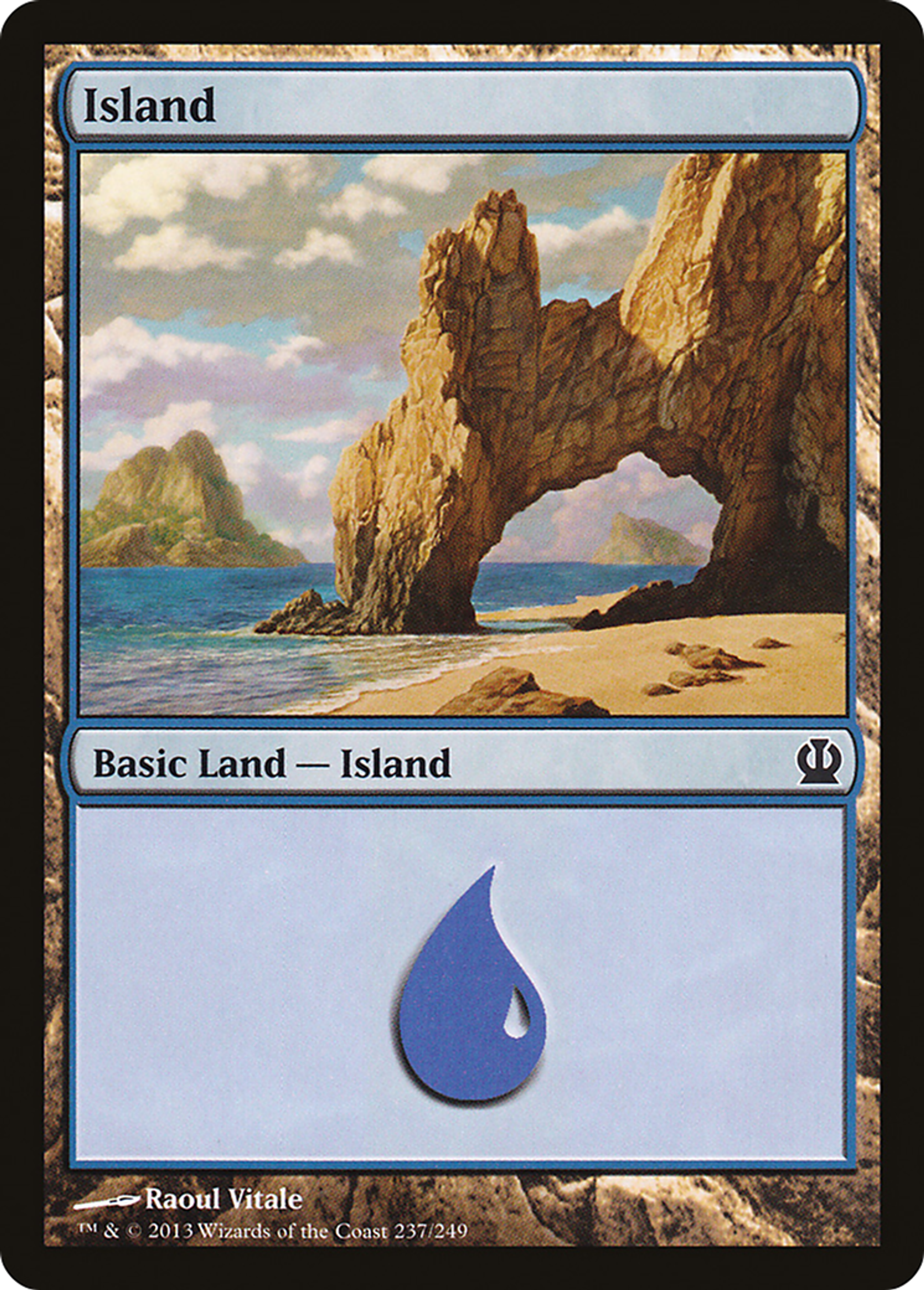 Island — Theros — Magic: The Gathering