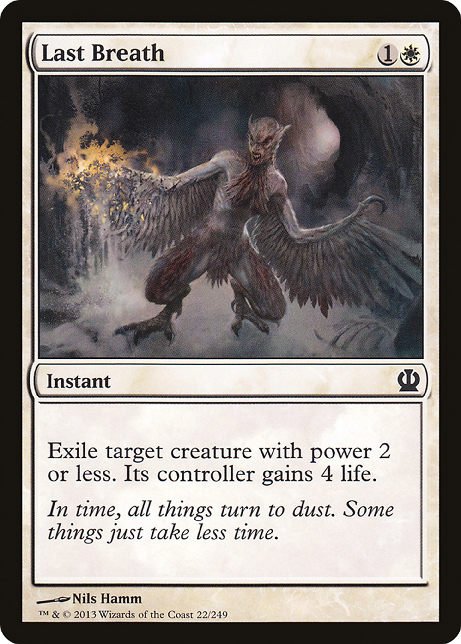 Last Breath — Theros — Magic: The Gathering