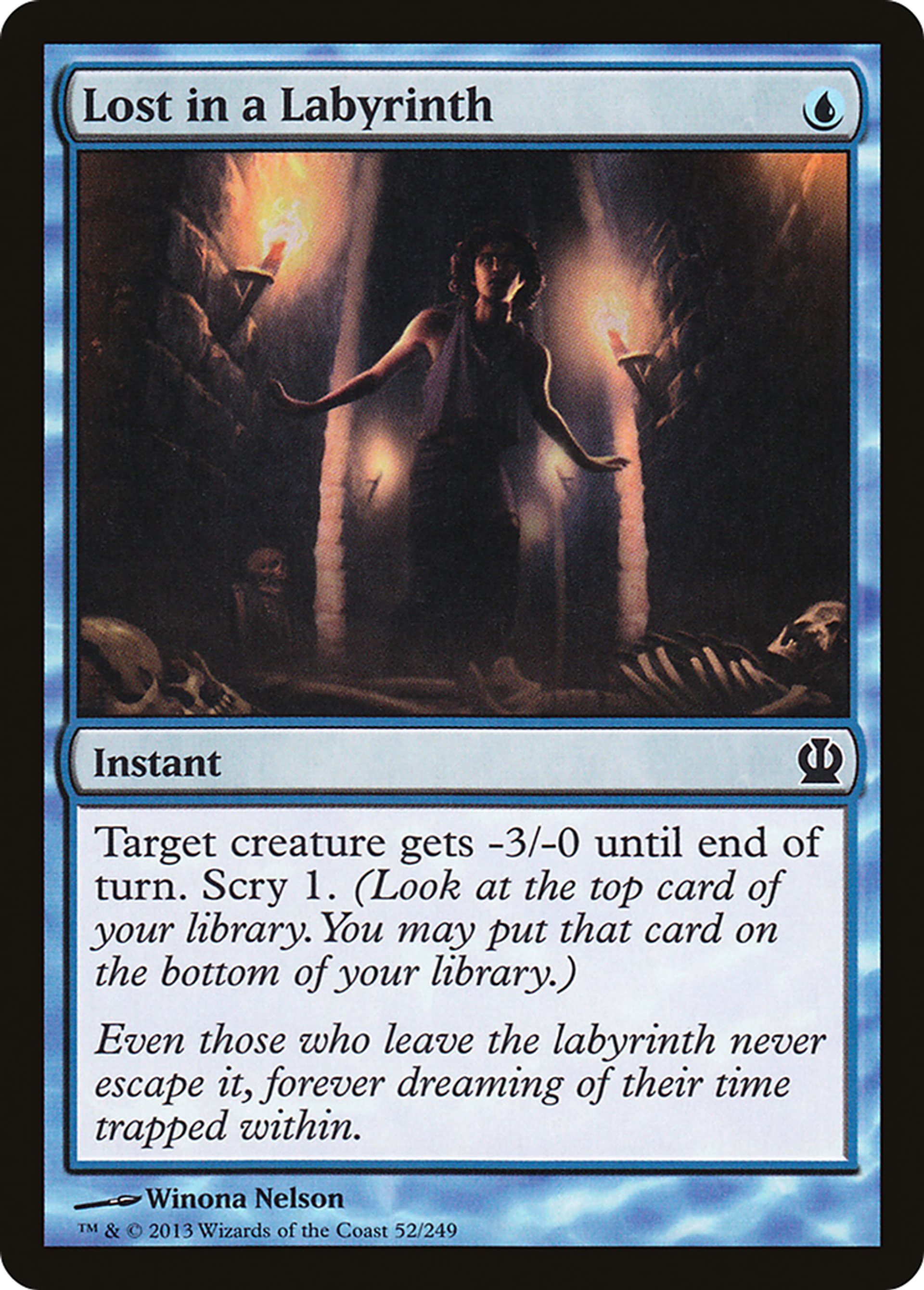 Lost in a Labyrinth — Theros — Magic: The Gathering