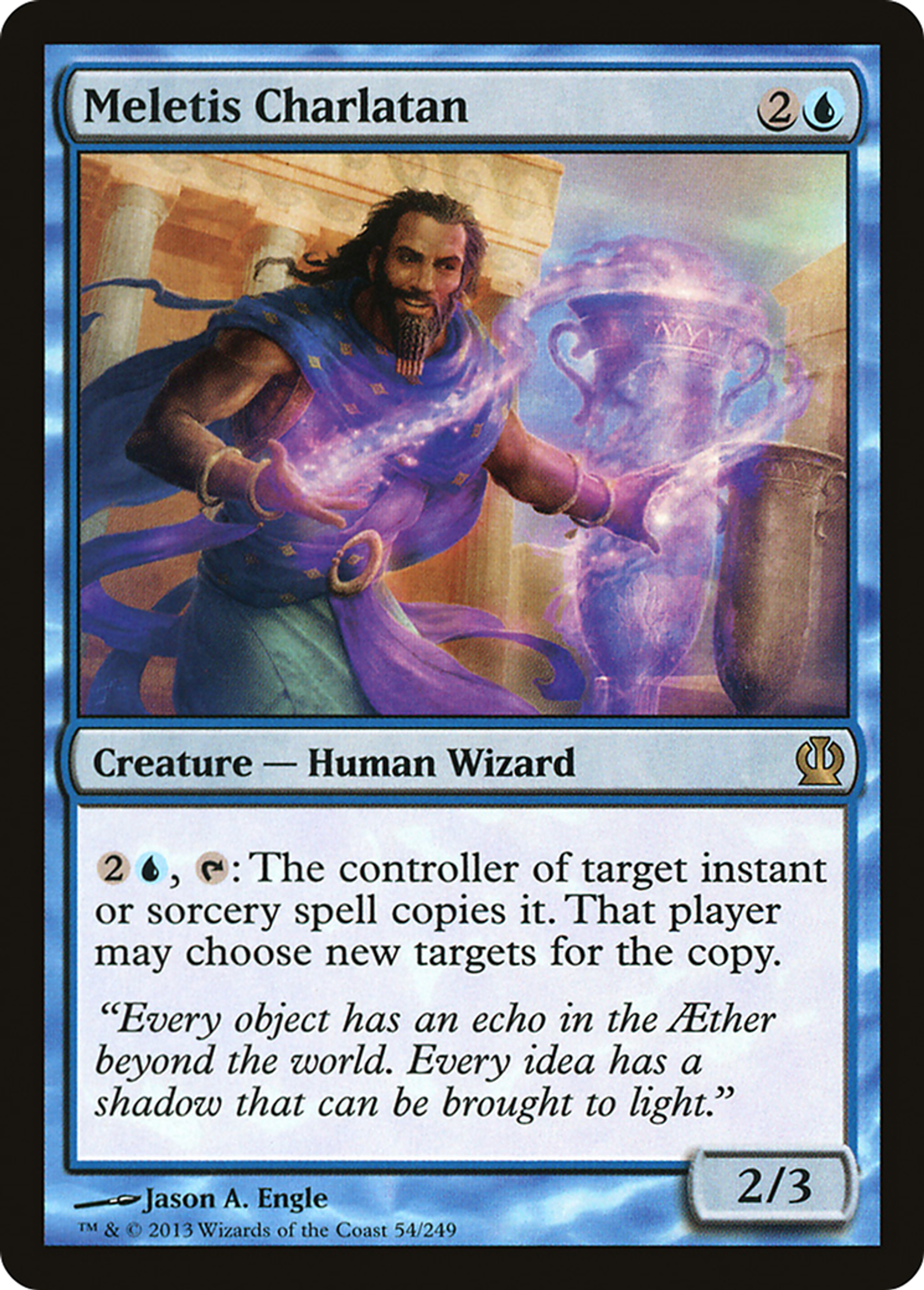 Meletis Charlatan — Theros — Magic: The Gathering