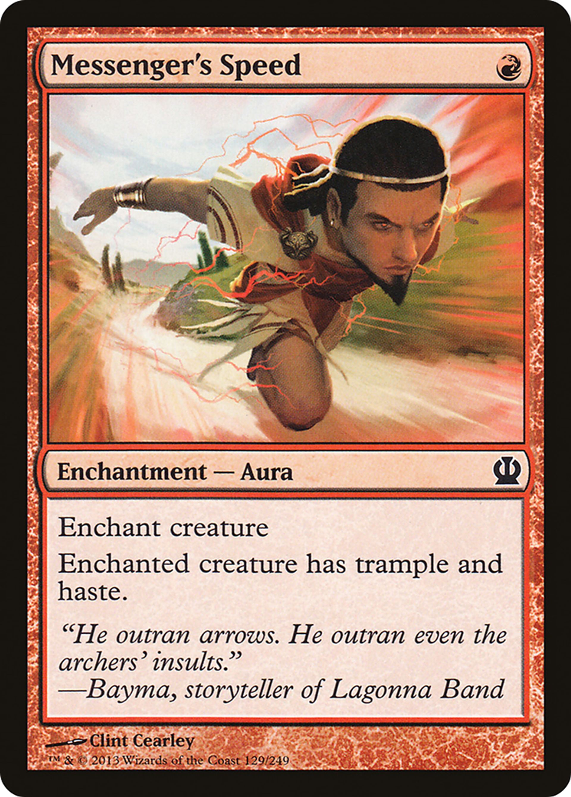 Messenger's Speed — Theros — Magic: The Gathering