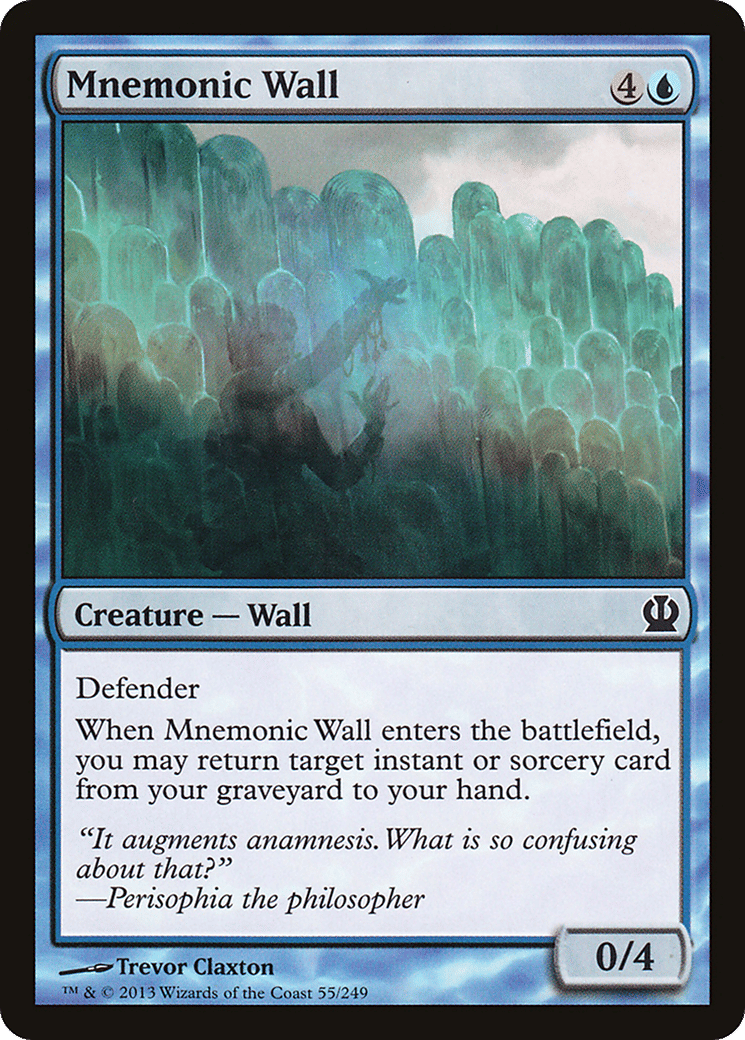 Mnemonic Wall — Theros — Magic: The Gathering