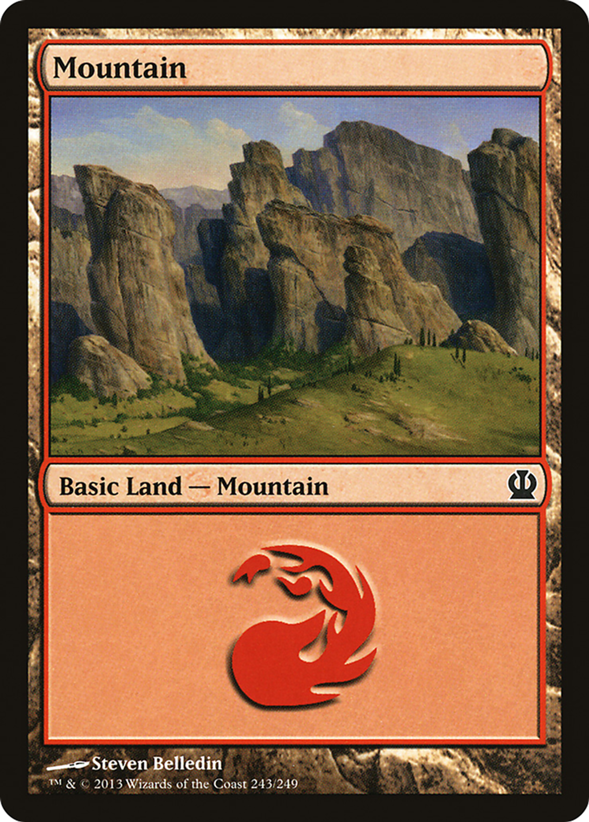 Mountain — Theros — Magic: The Gathering