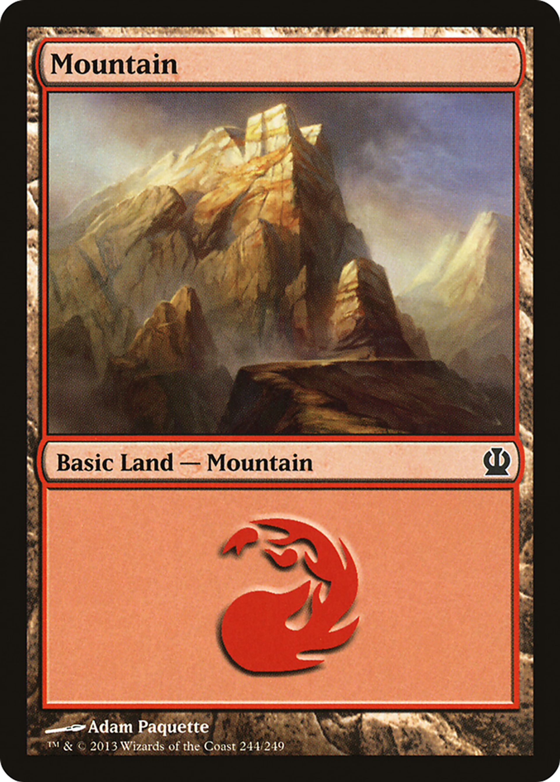 Mountain — Theros — Magic: The Gathering