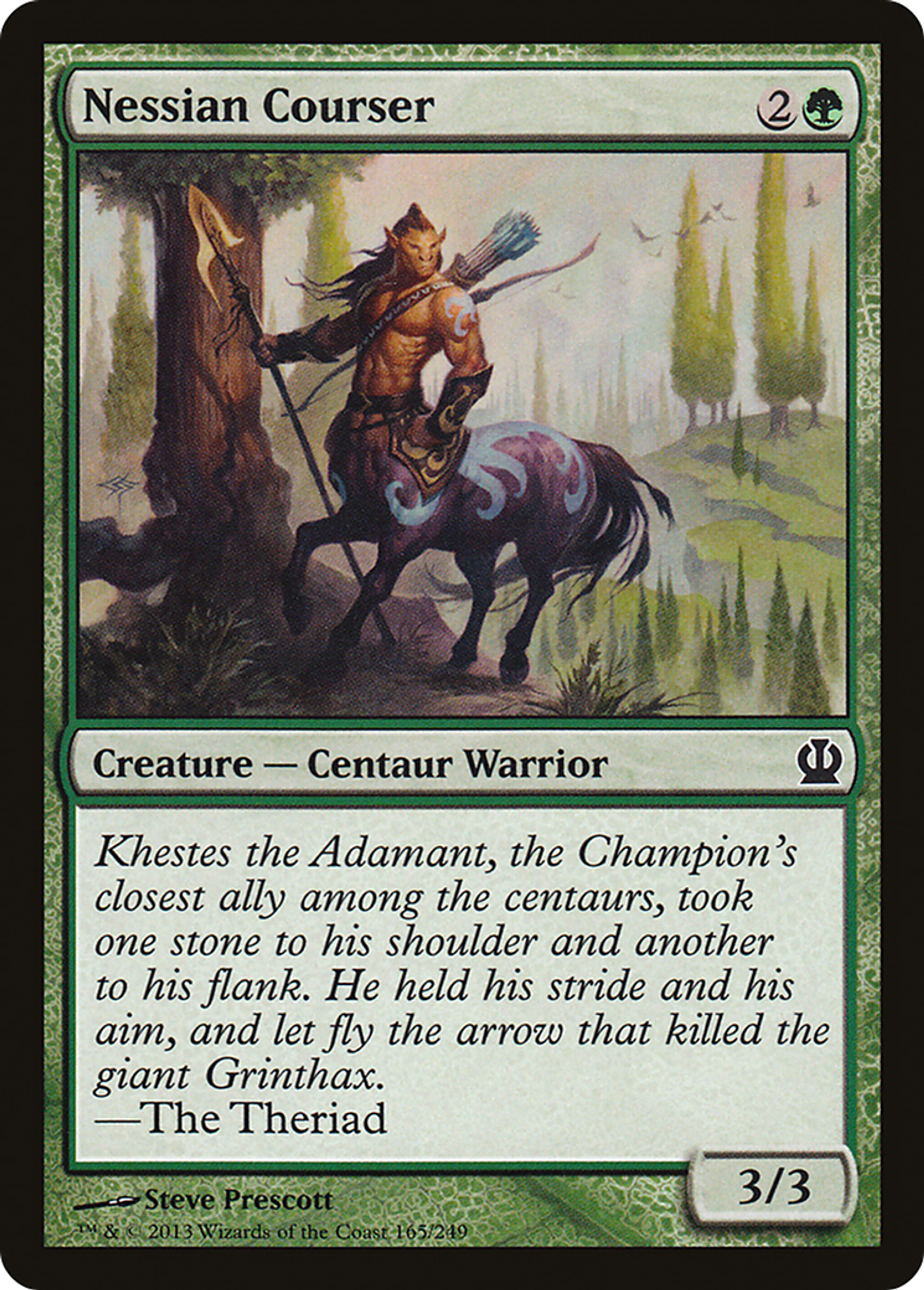 Nessian Courser — Theros — Magic: The Gathering