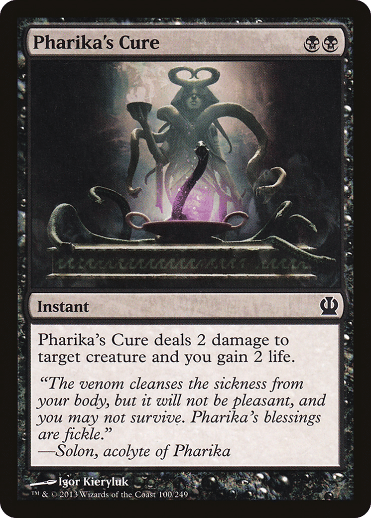 Pharika's Cure — Theros — Magic: The Gathering