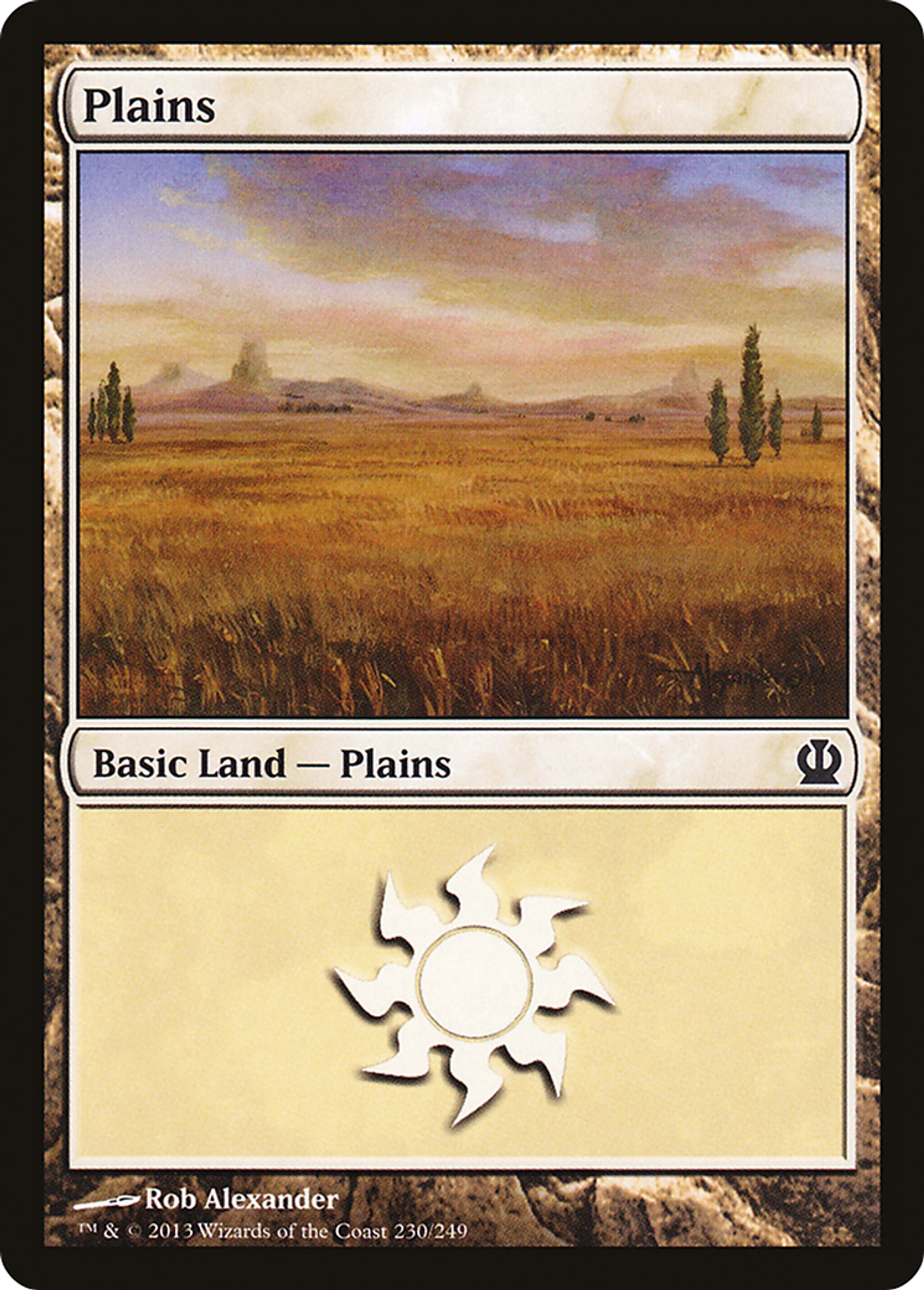 Plains — Theros — Magic: The Gathering