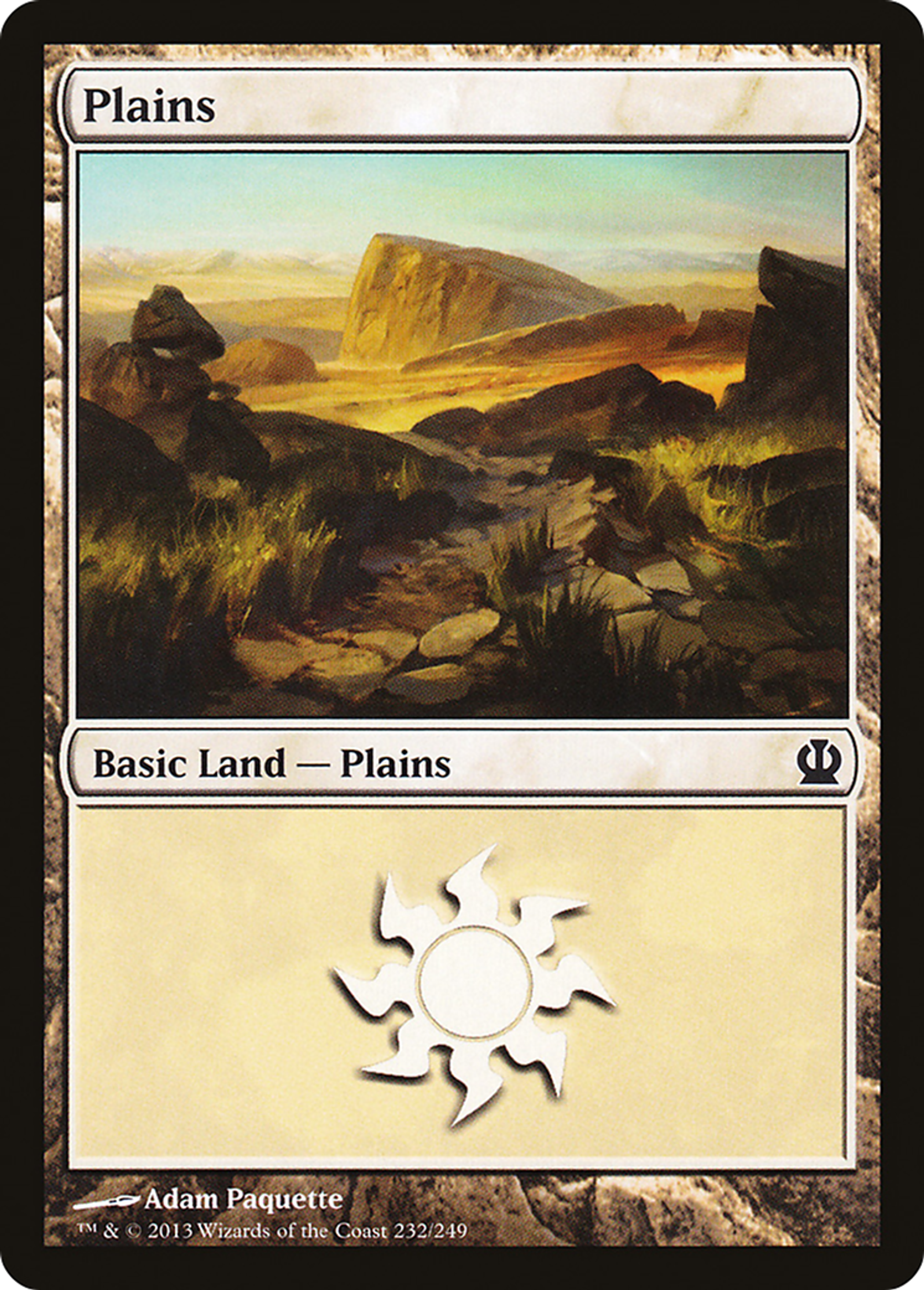Plains — Theros — Magic: The Gathering