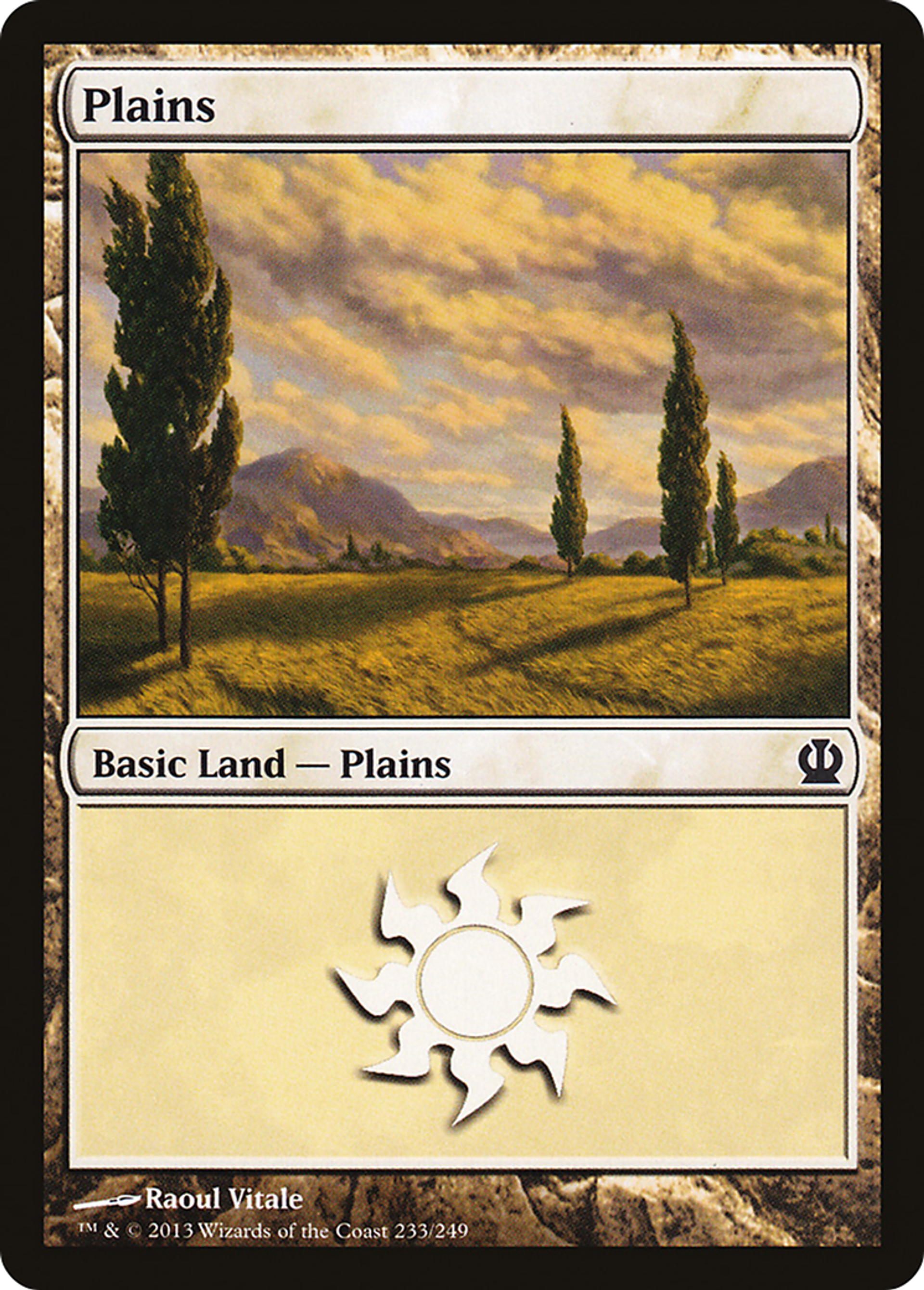 Plains — Theros — Magic: The Gathering