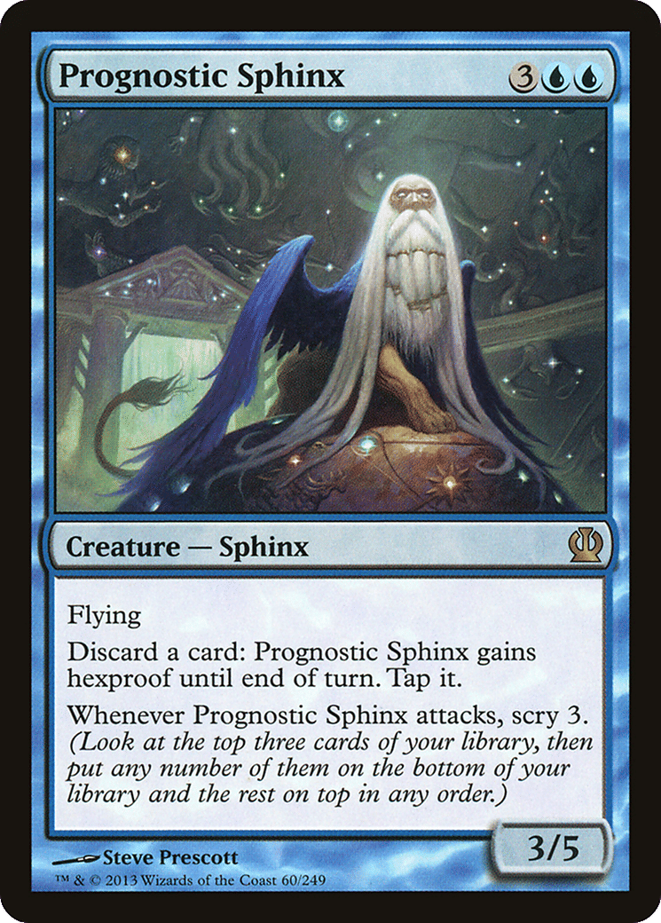 Prognostic Sphinx — Theros — Magic: The Gathering