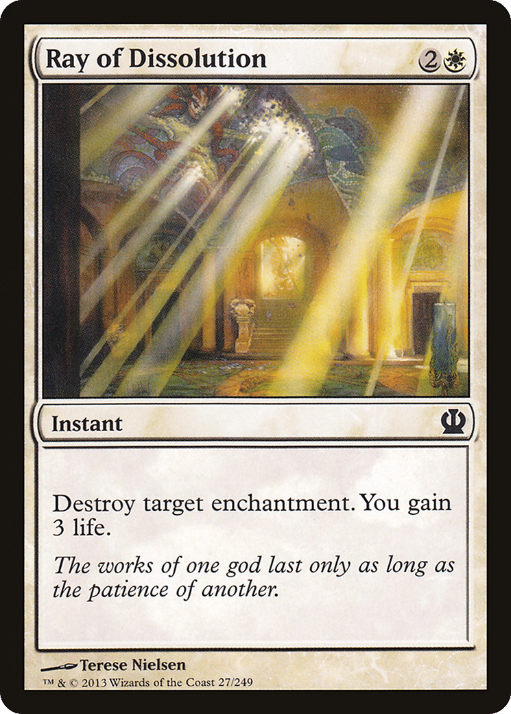 Ray of Dissolution — Theros — Magic: The Gathering