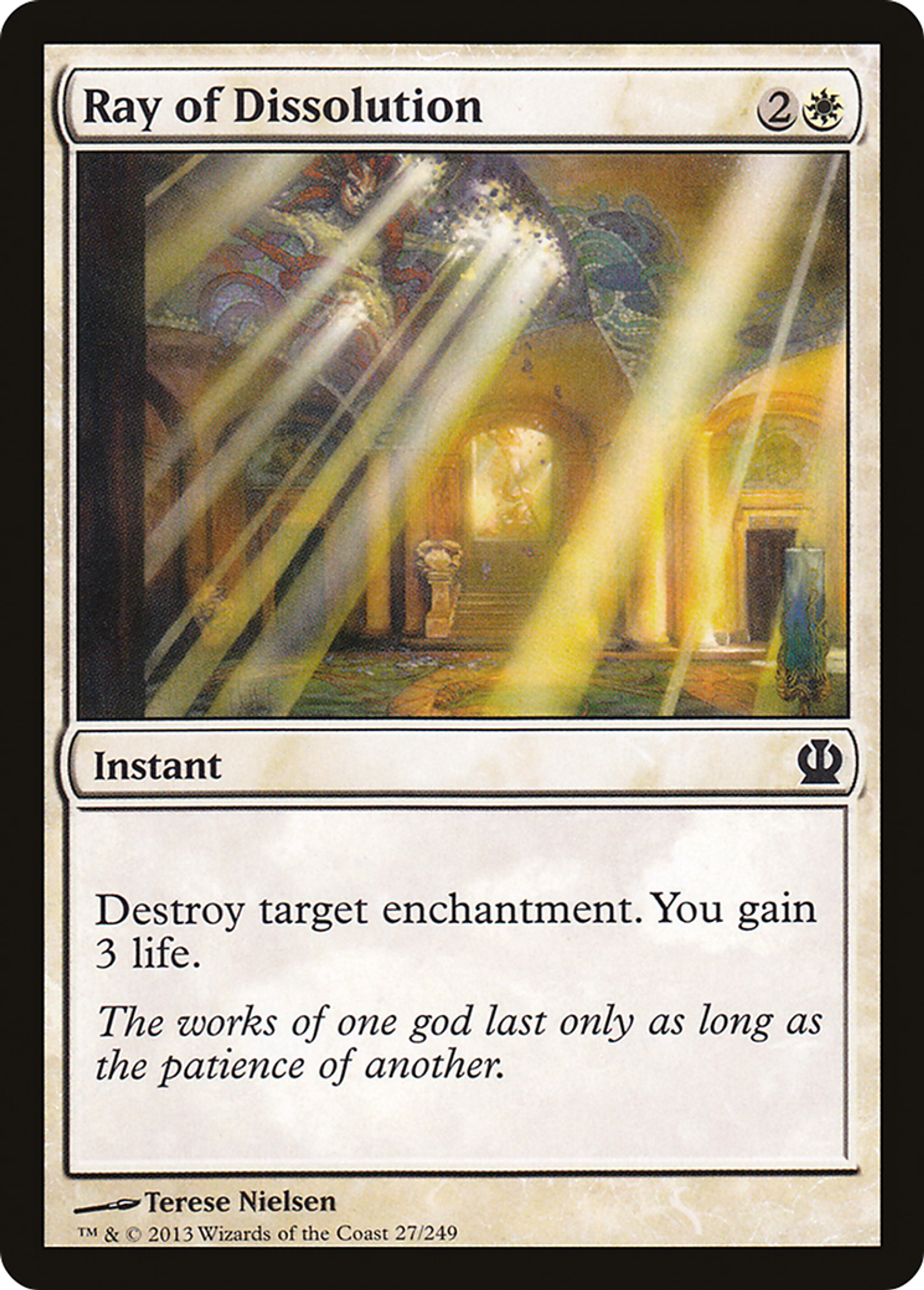 Ray of Dissolution — Theros — Magic: The Gathering